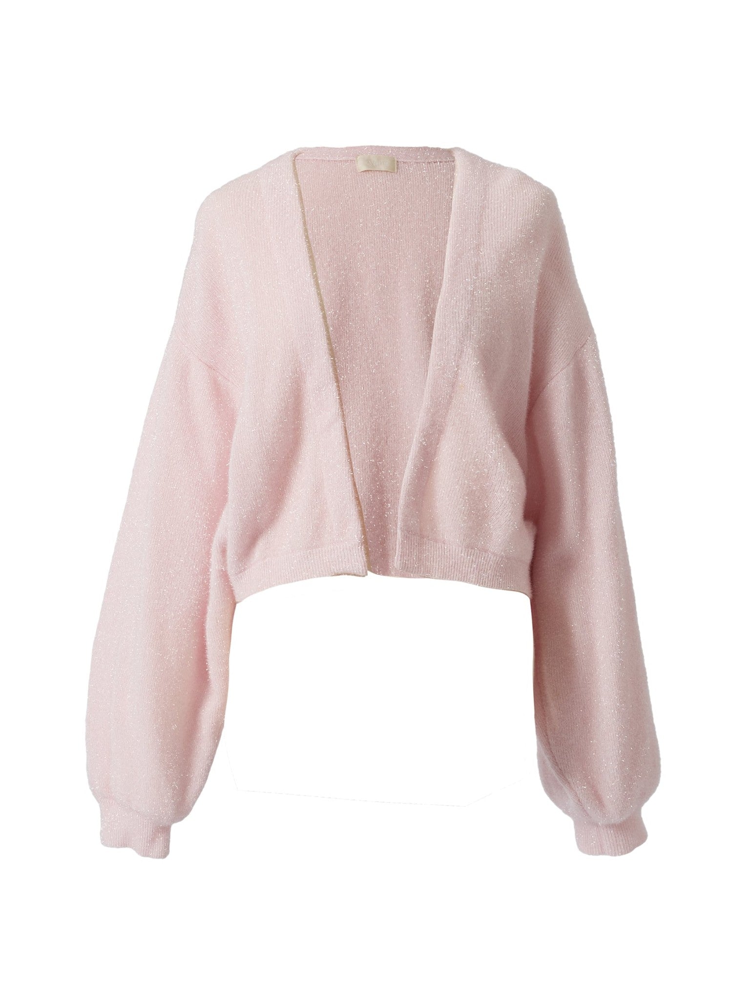 Lamé knit cardigan Fran