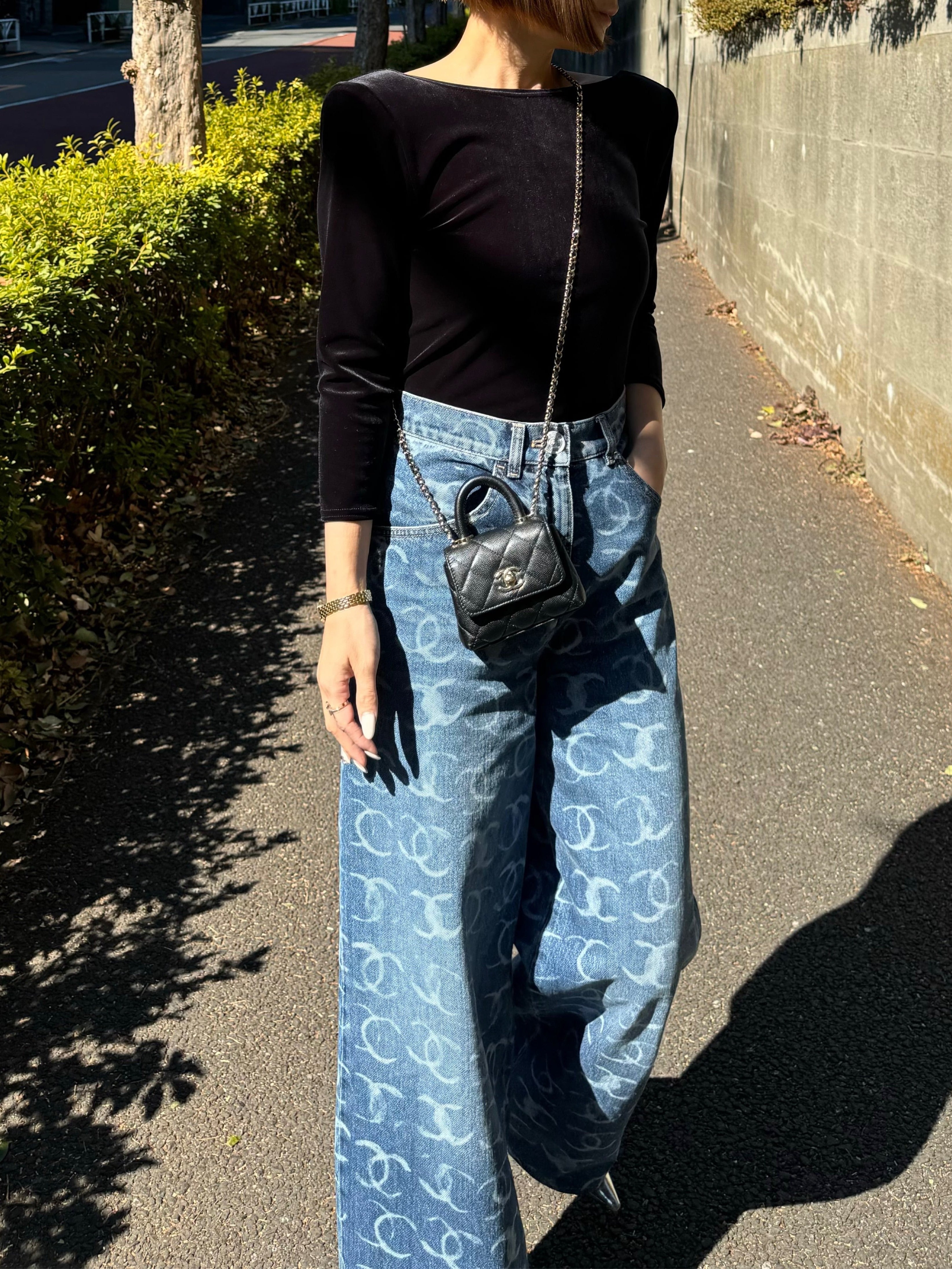 モデル身長:157.5㎝ / サイズ:0