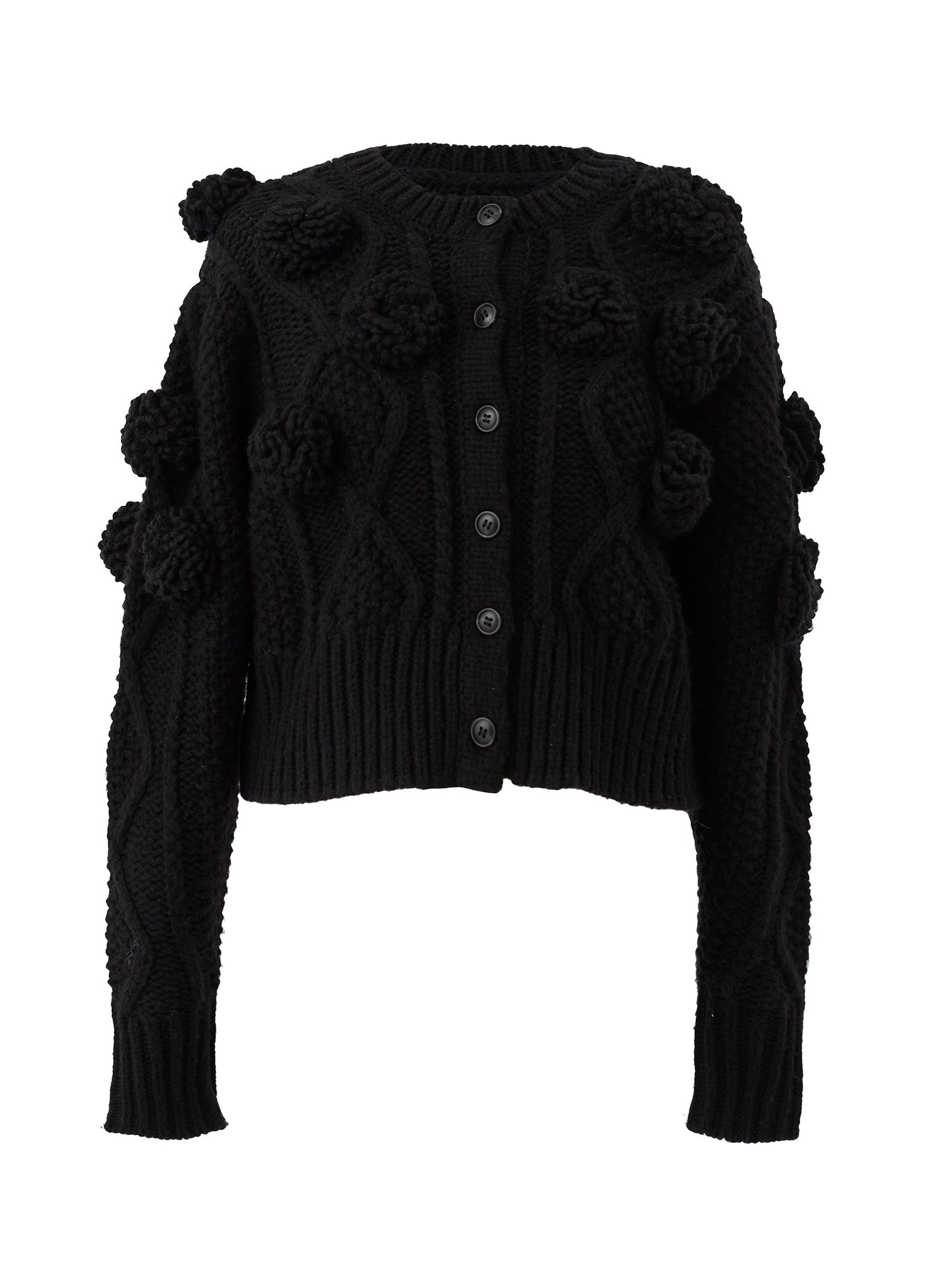 フラワーモチーフカーディガン Rose｜Cygne(シーニュ) 公式サイト