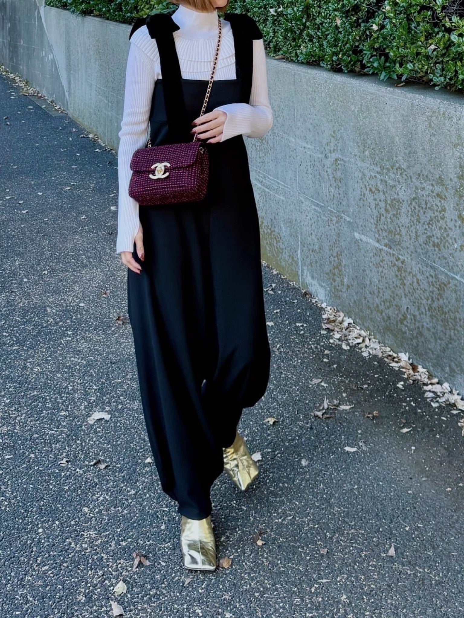 リボンショルダーオールインワン Stelle｜Cygne(シーニュ) 公式サイト