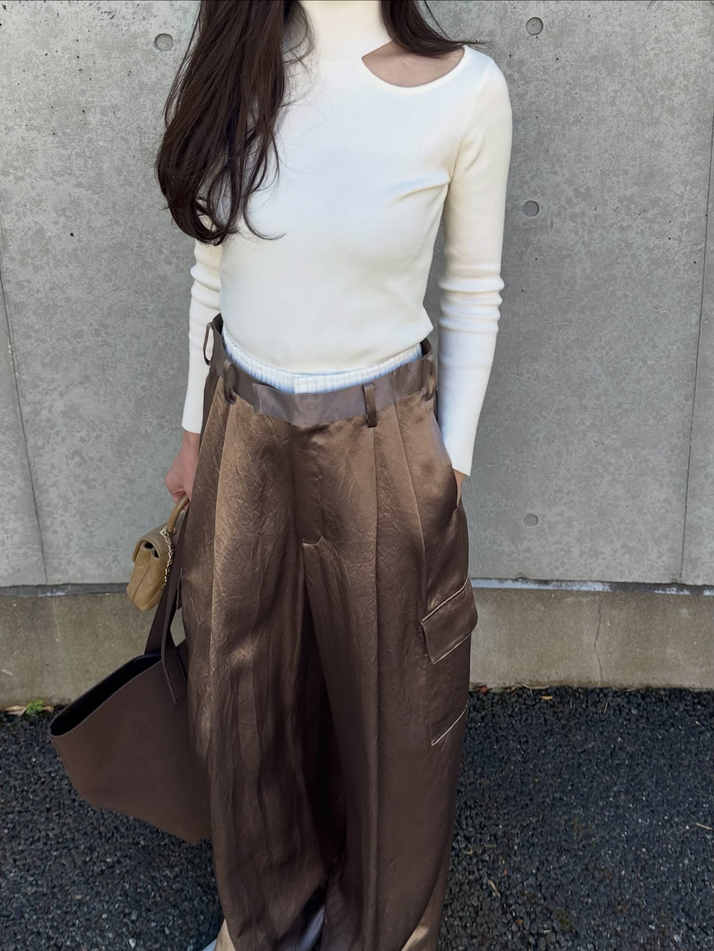 モデル身長：161㎝ / サイズ：0