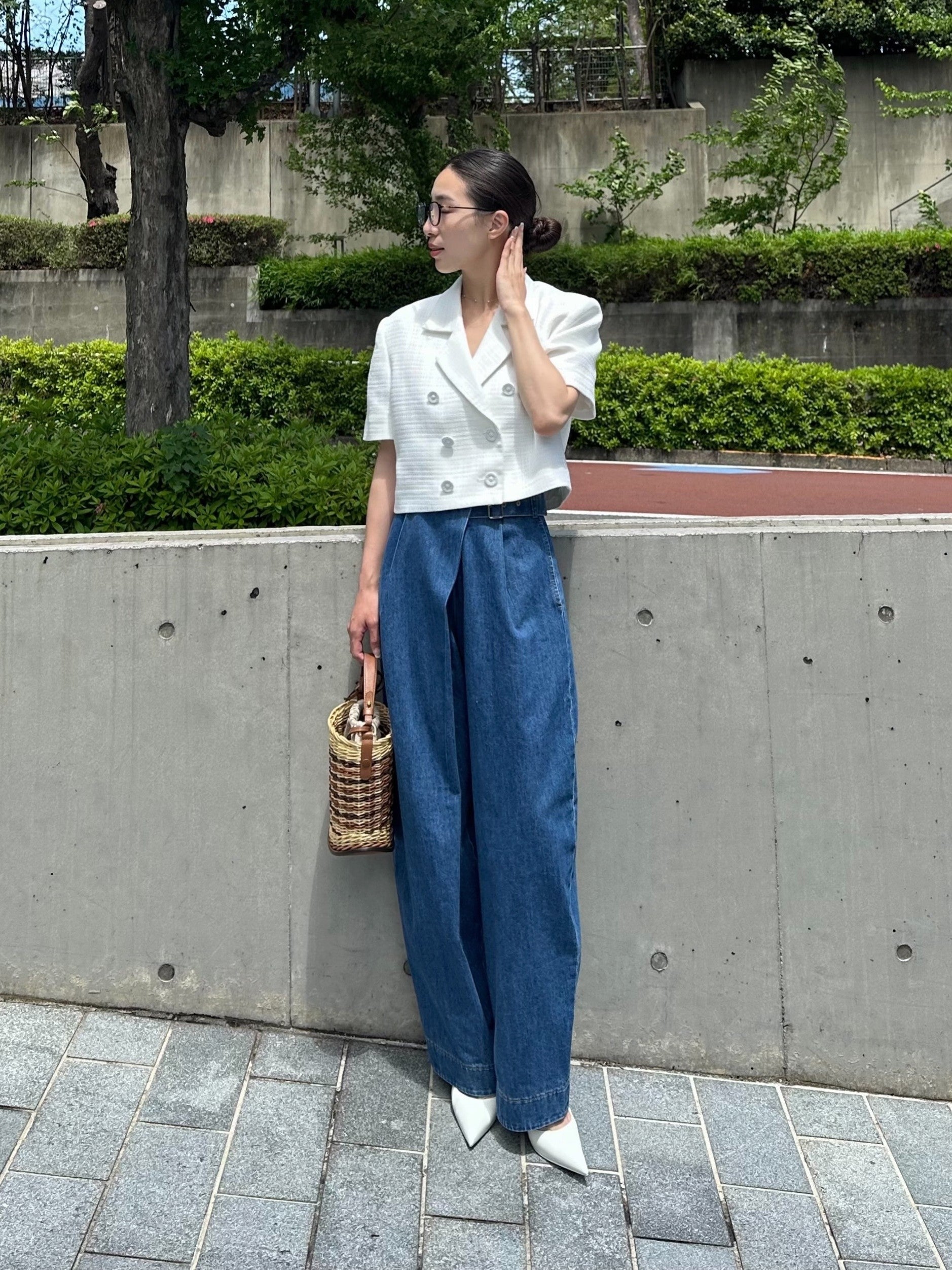 モデル身長：161㎝ / サイズ：0