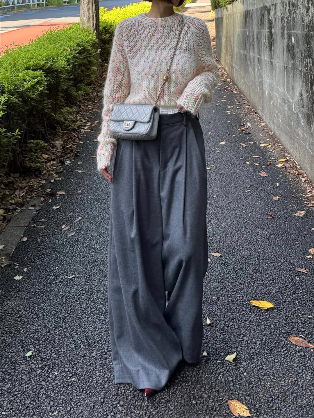 モデル身長：157.5㎝ / サイズ：FREE