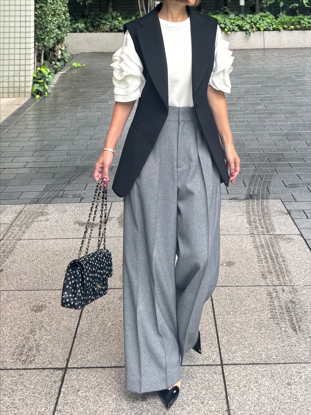 モデル身長：157.5㎝ / サイズ：0