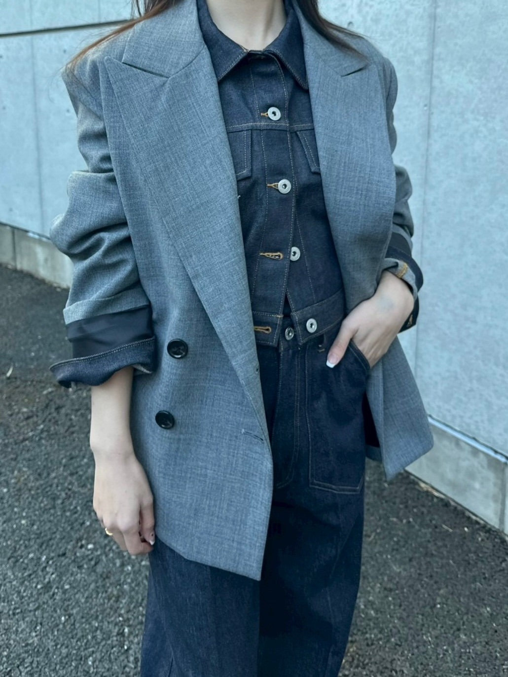 ダブルジャケット Clet