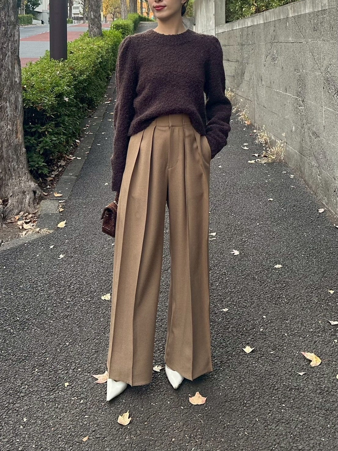 モデル身長：162㎝ / サイズ：0