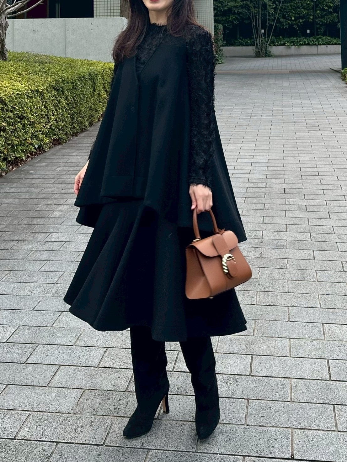 モデル身長：161㎝ / サイズ：0