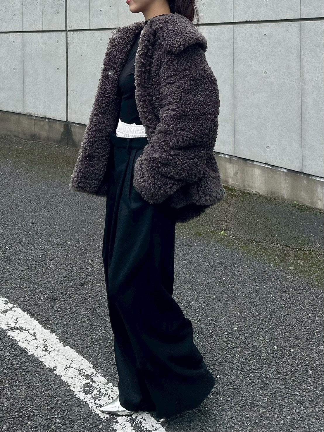 モデル身長：162㎝ / サイズ：FREE