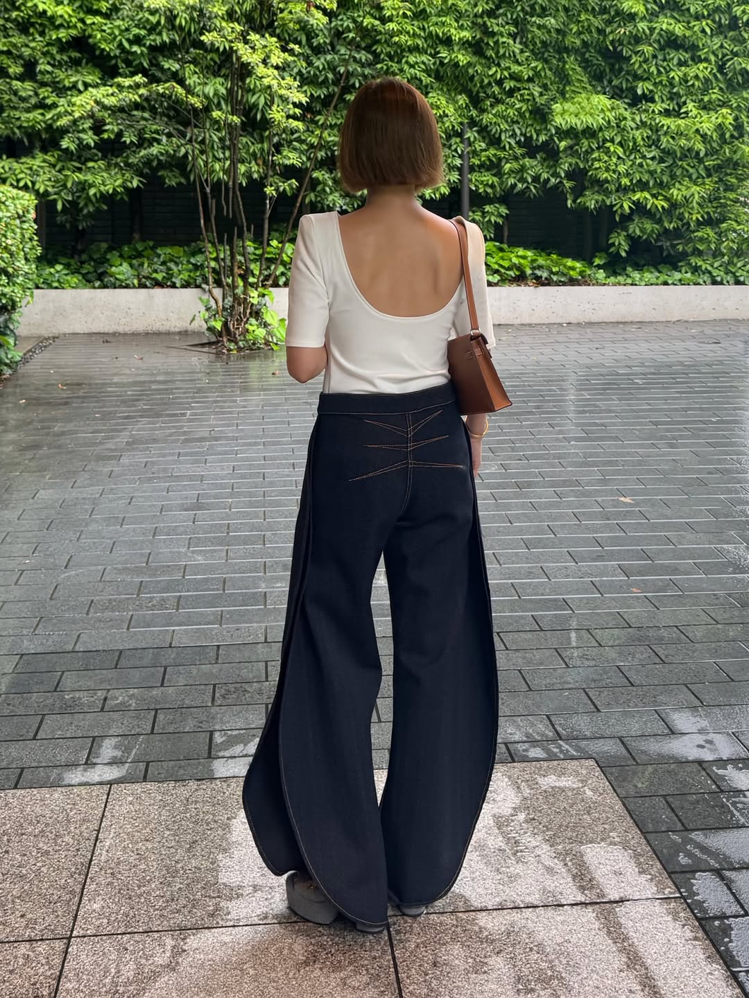 モデル身長：157.5㎝ / サイズ：0