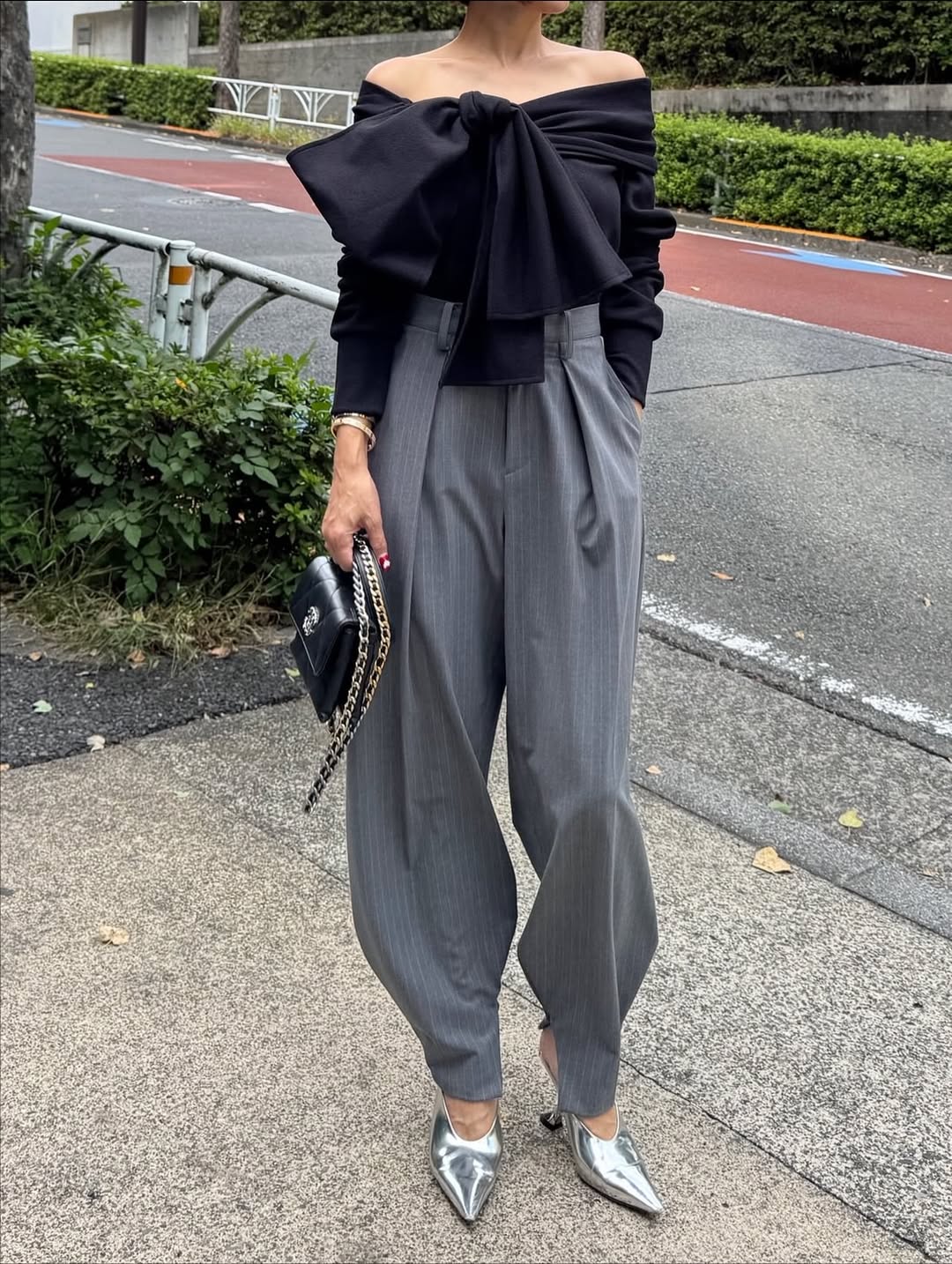 モデル身長：157.5㎝ / サイズ：0