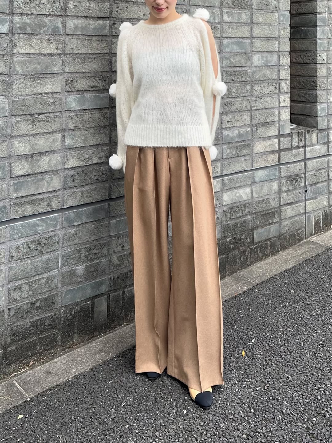 モデル身長：162㎝ / サイズ：0