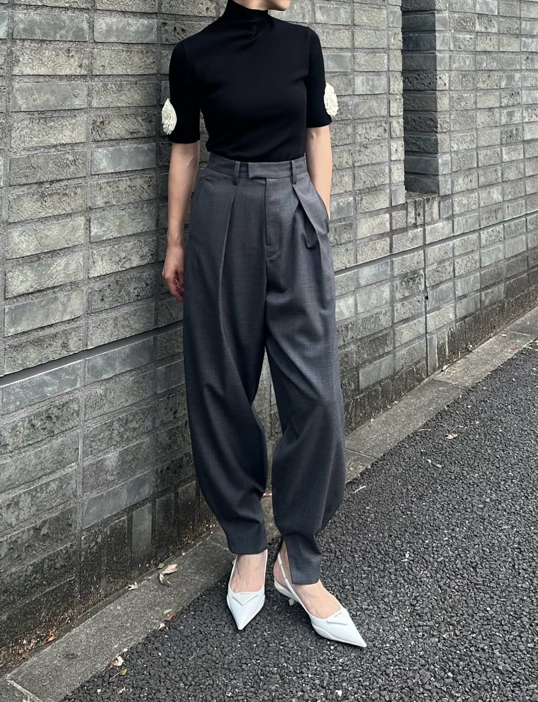 モデル身長：162㎝ / サイズ：0