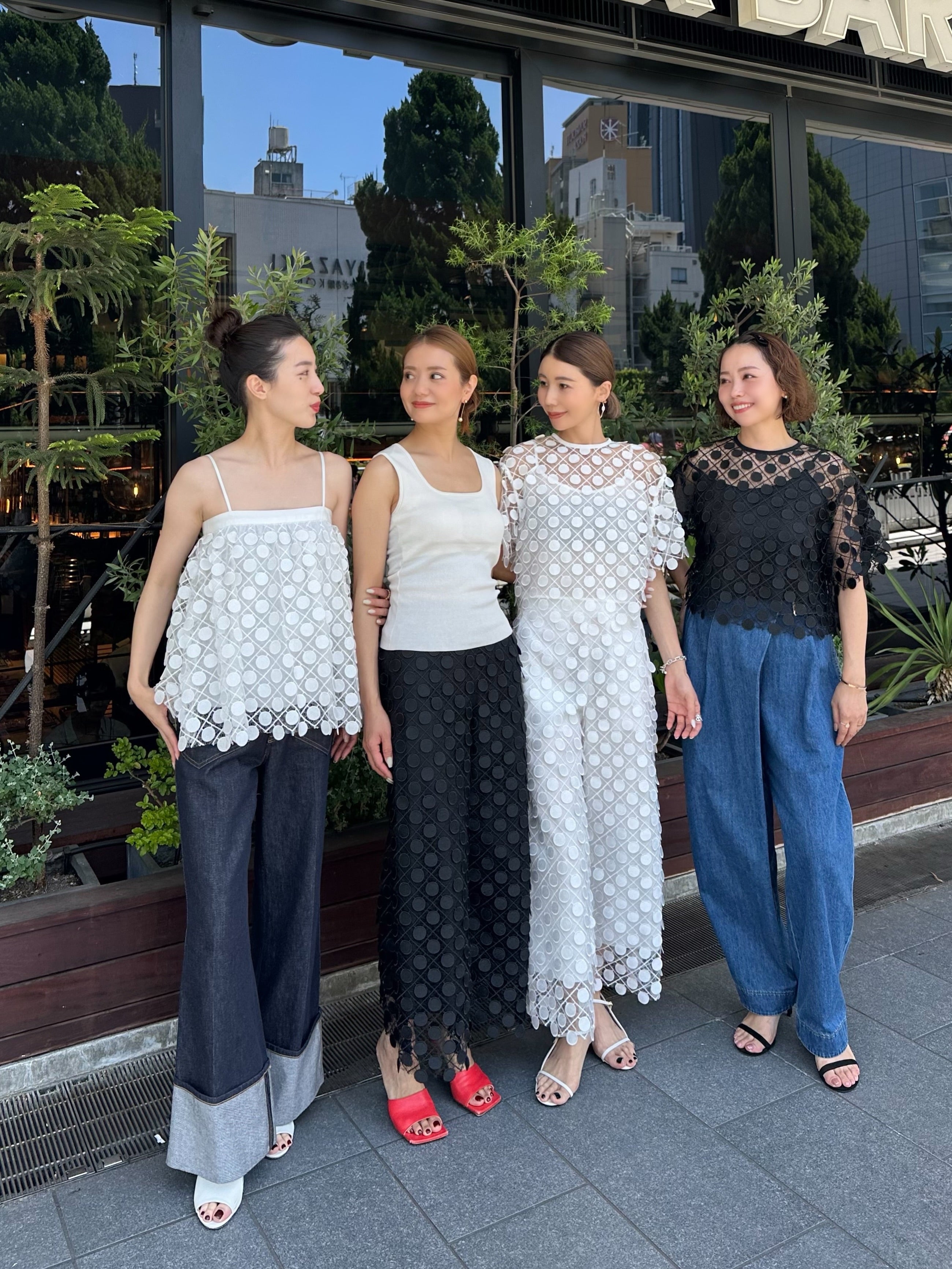 新品タグ付♡ シーニュ キャミソール レースキャミトップス Mia cygne サークルレースキャミトップス Mia｜Cygne(シーニュ) 公式サイト