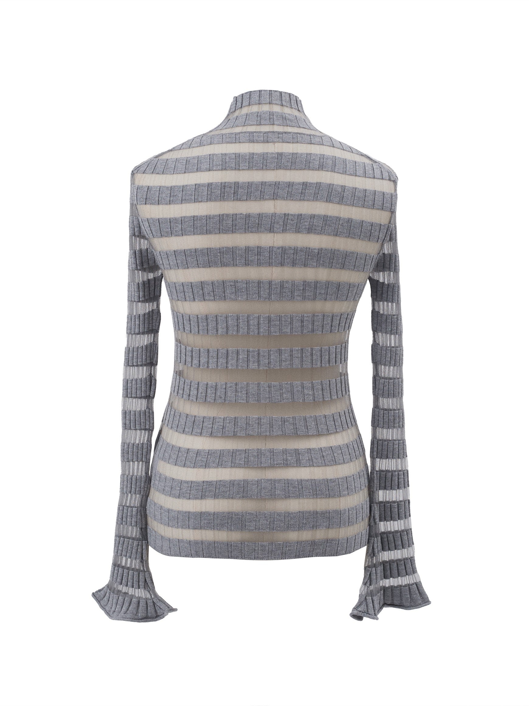 未着用極美品　シーニュ　シアーボーダー　ホワイト 未着用極美品シーニュシアーボーダーホワイト