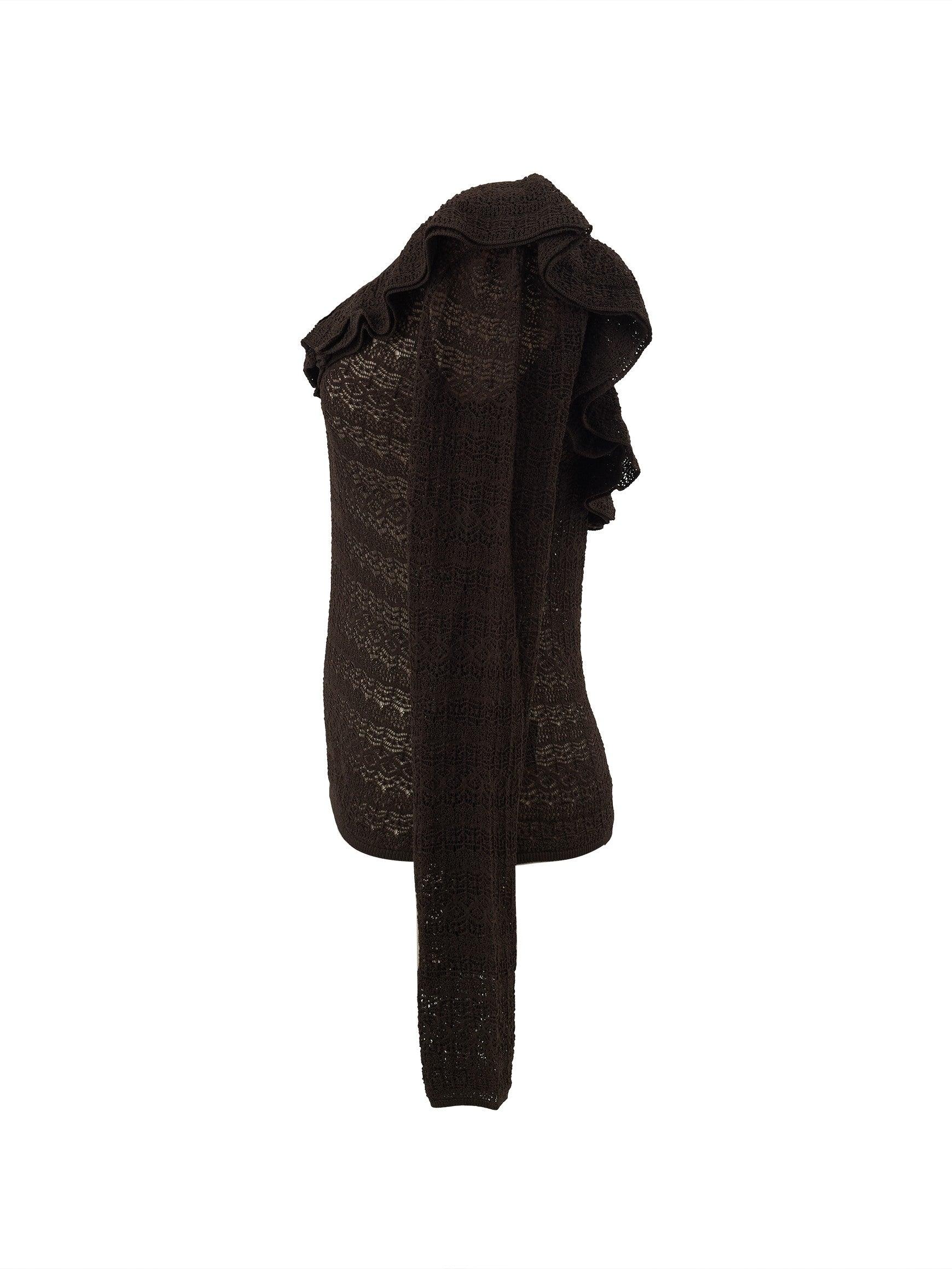 透かし編みフリルニット Tommy｜Cygne(シーニュ) 公式サイト