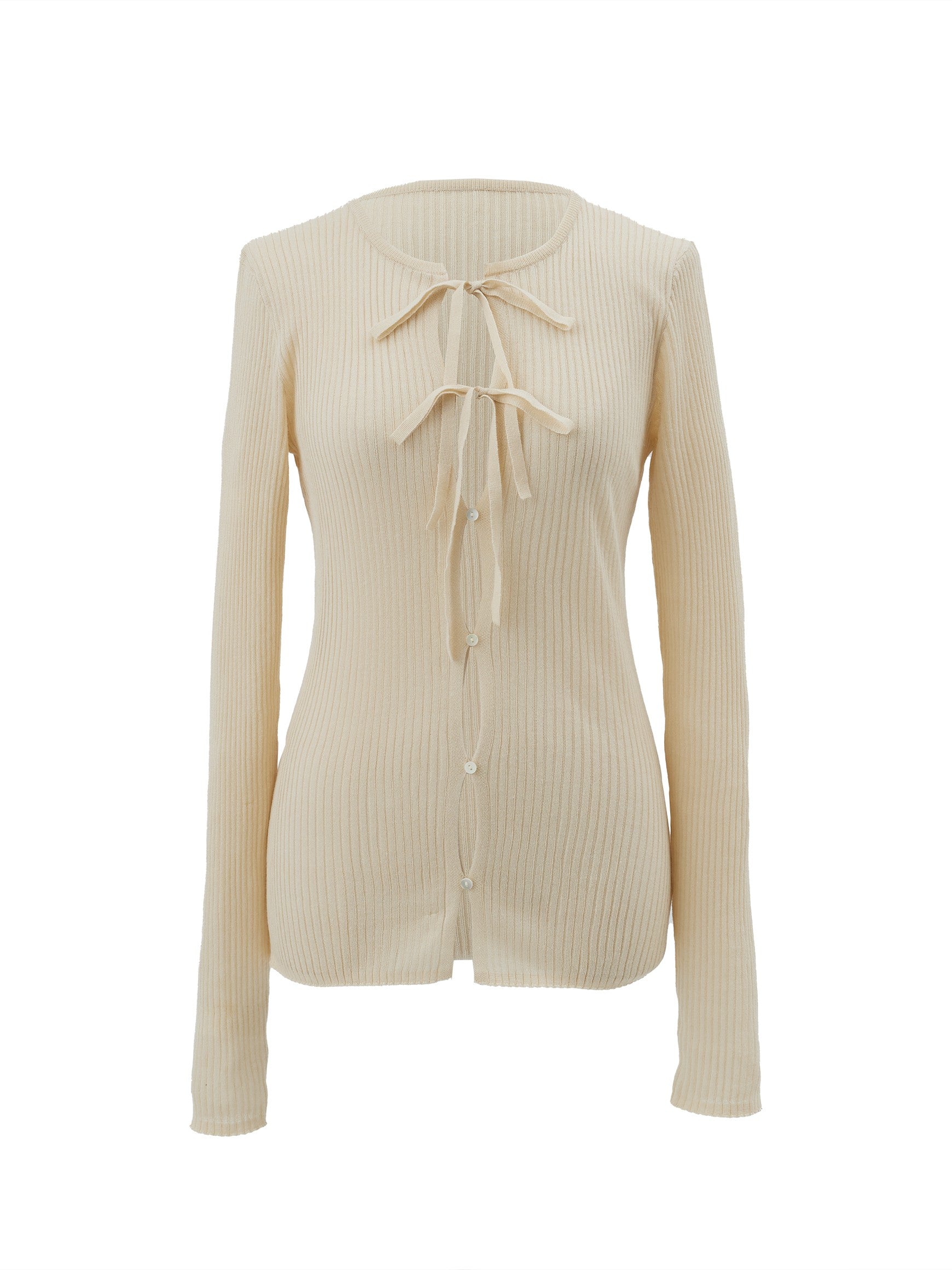 前開きリボンニット Moran｜Cygne(シーニュ) 公式サイト