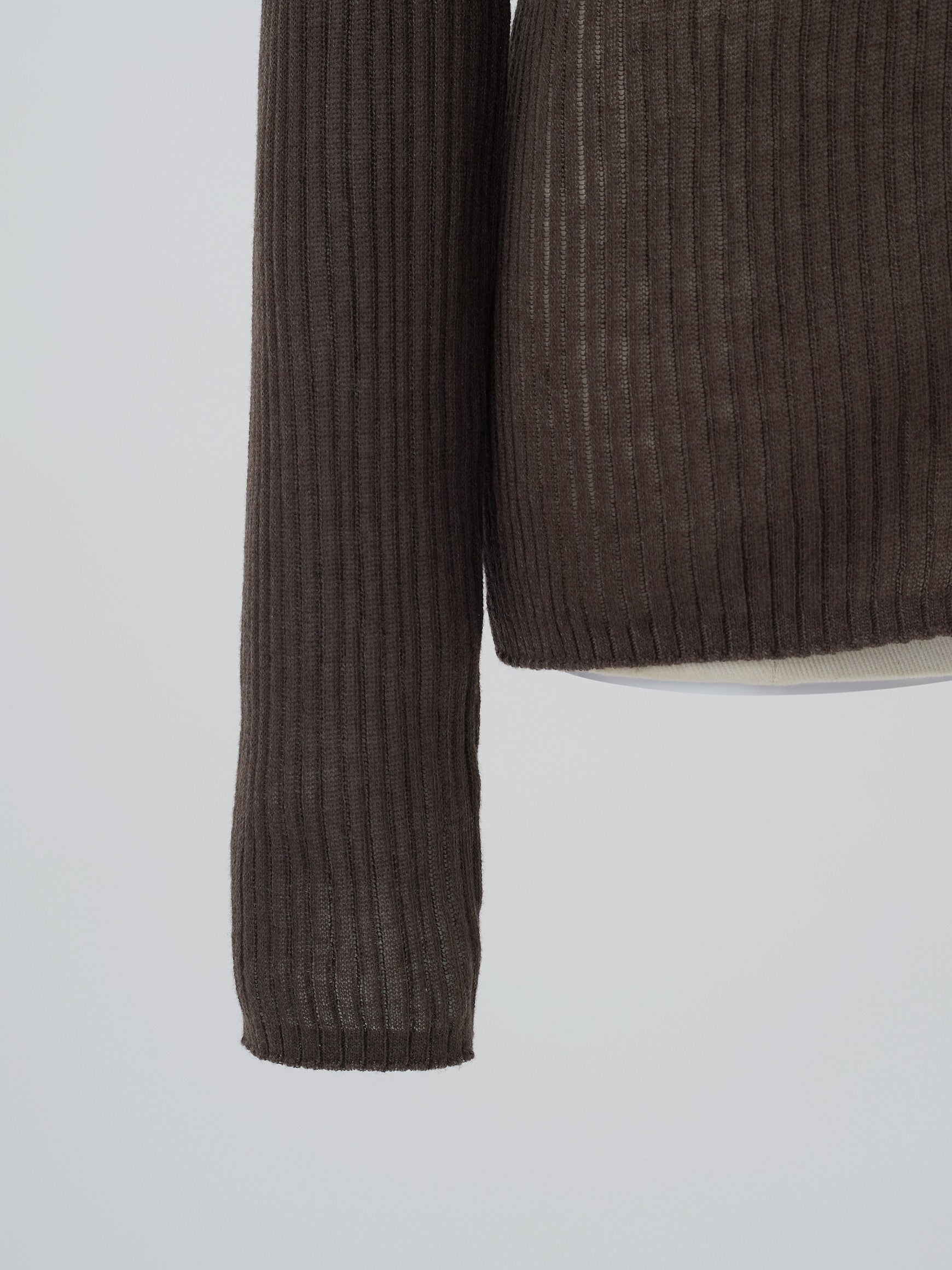前開きリボンニット Moran