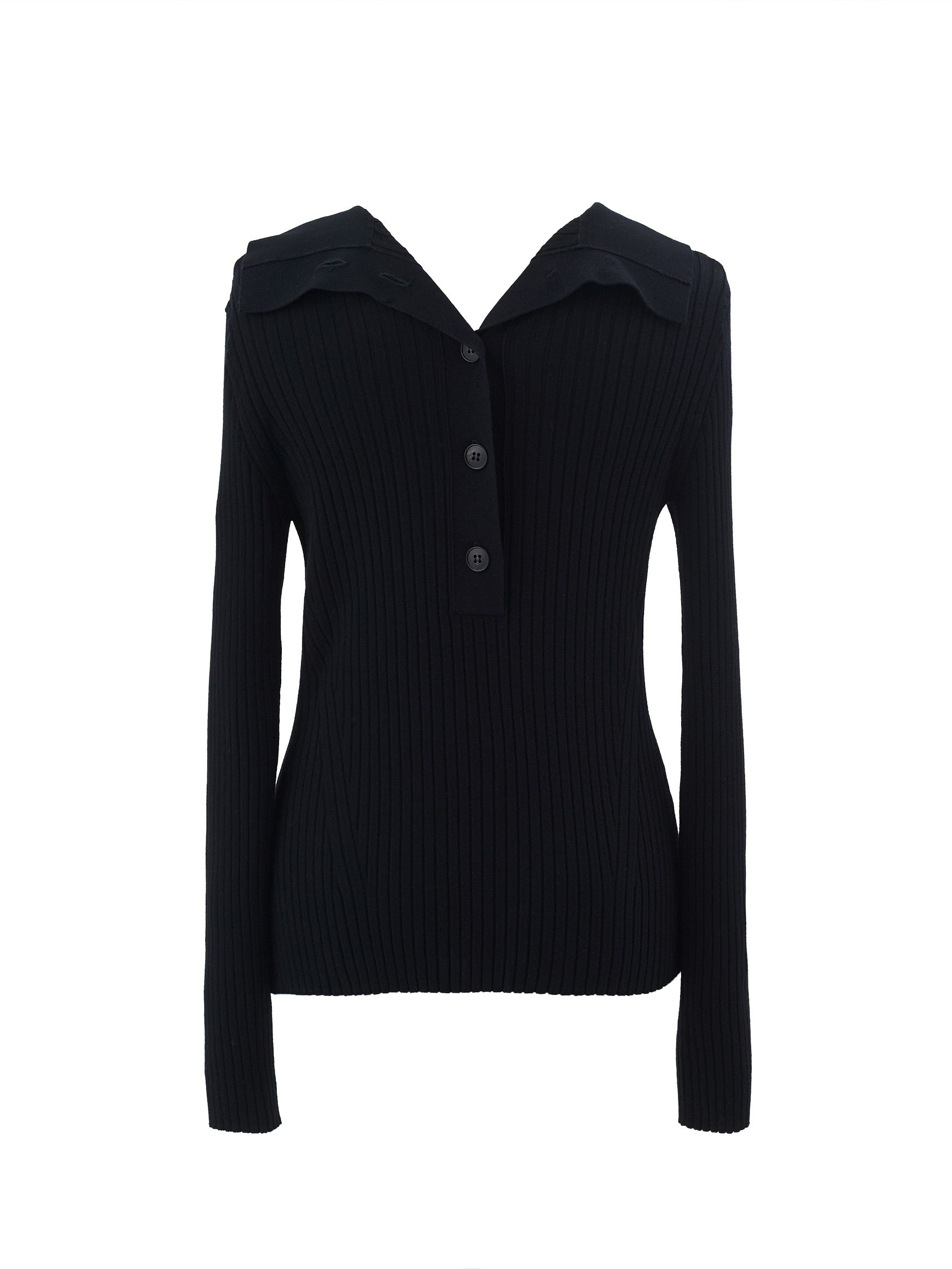 cygne シーニュ　2wayリブニット Tangi 新品　BLACK 2wayリブニット Tangi｜Cygne(シーニュ) 公式サイト