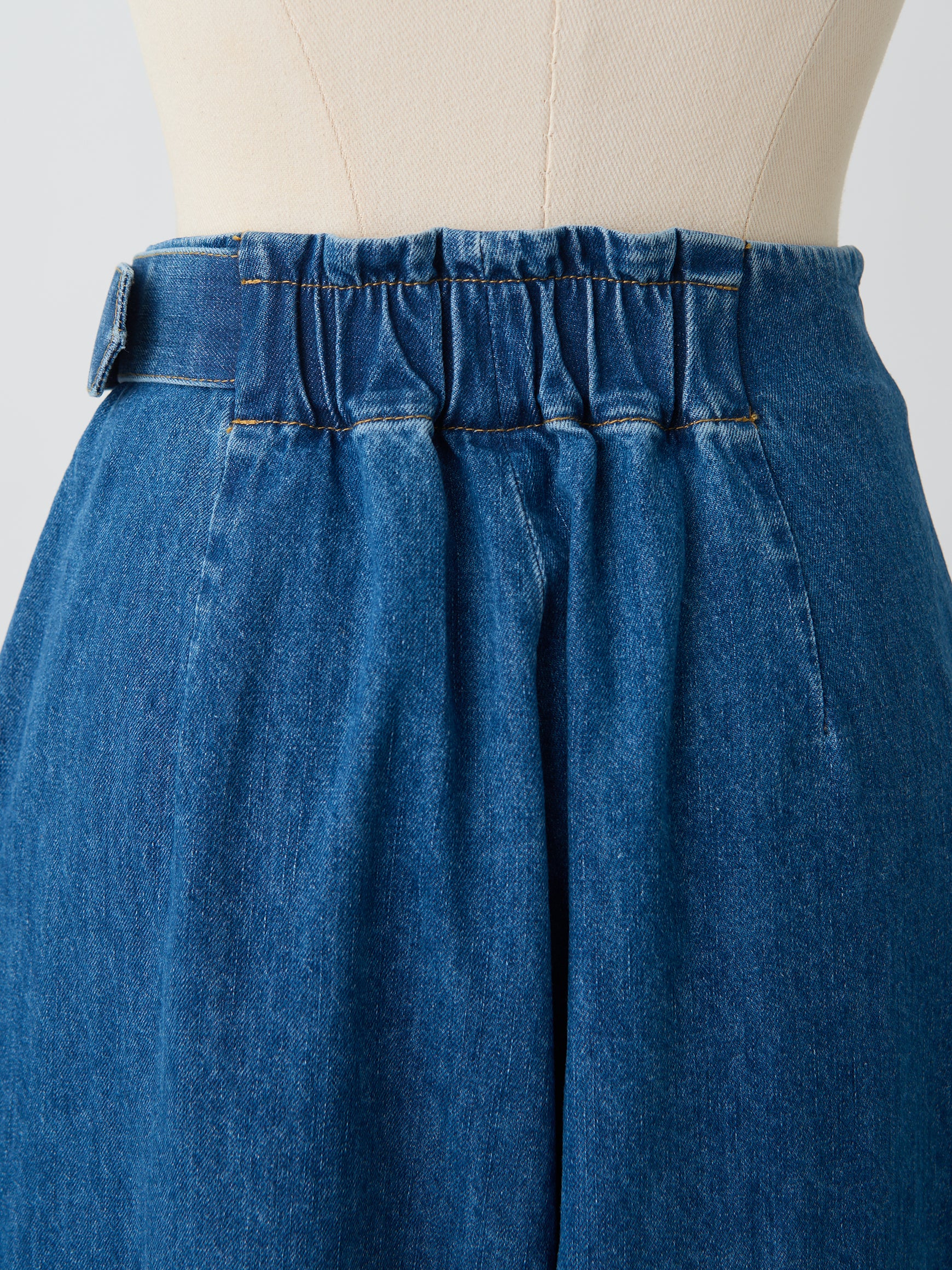 ベルテッドデニムパンツ Cloe