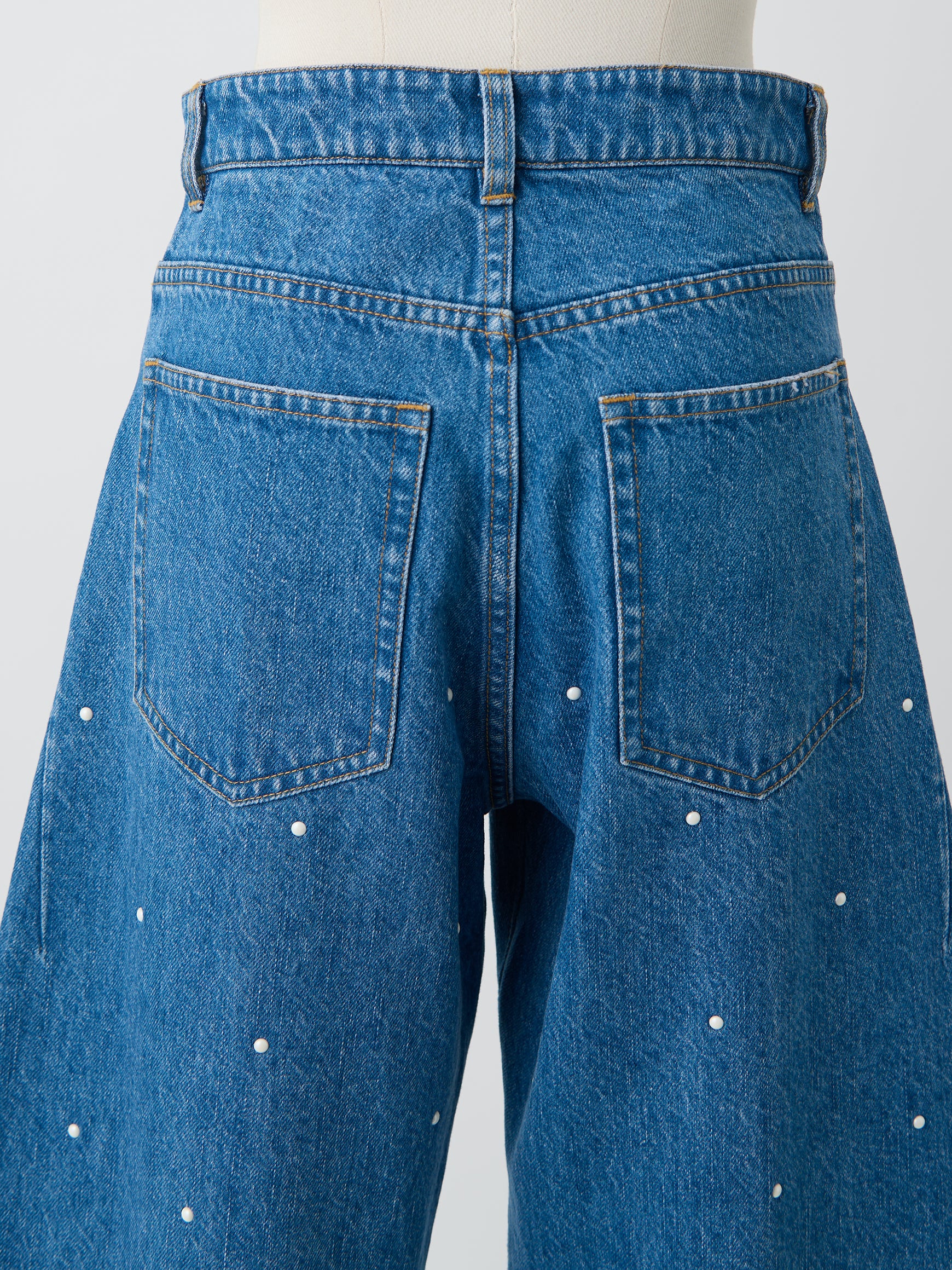 パールデニムパンツ Mos