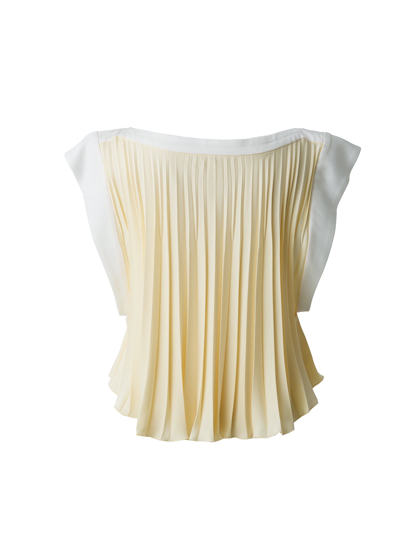 Pleated flare top mass