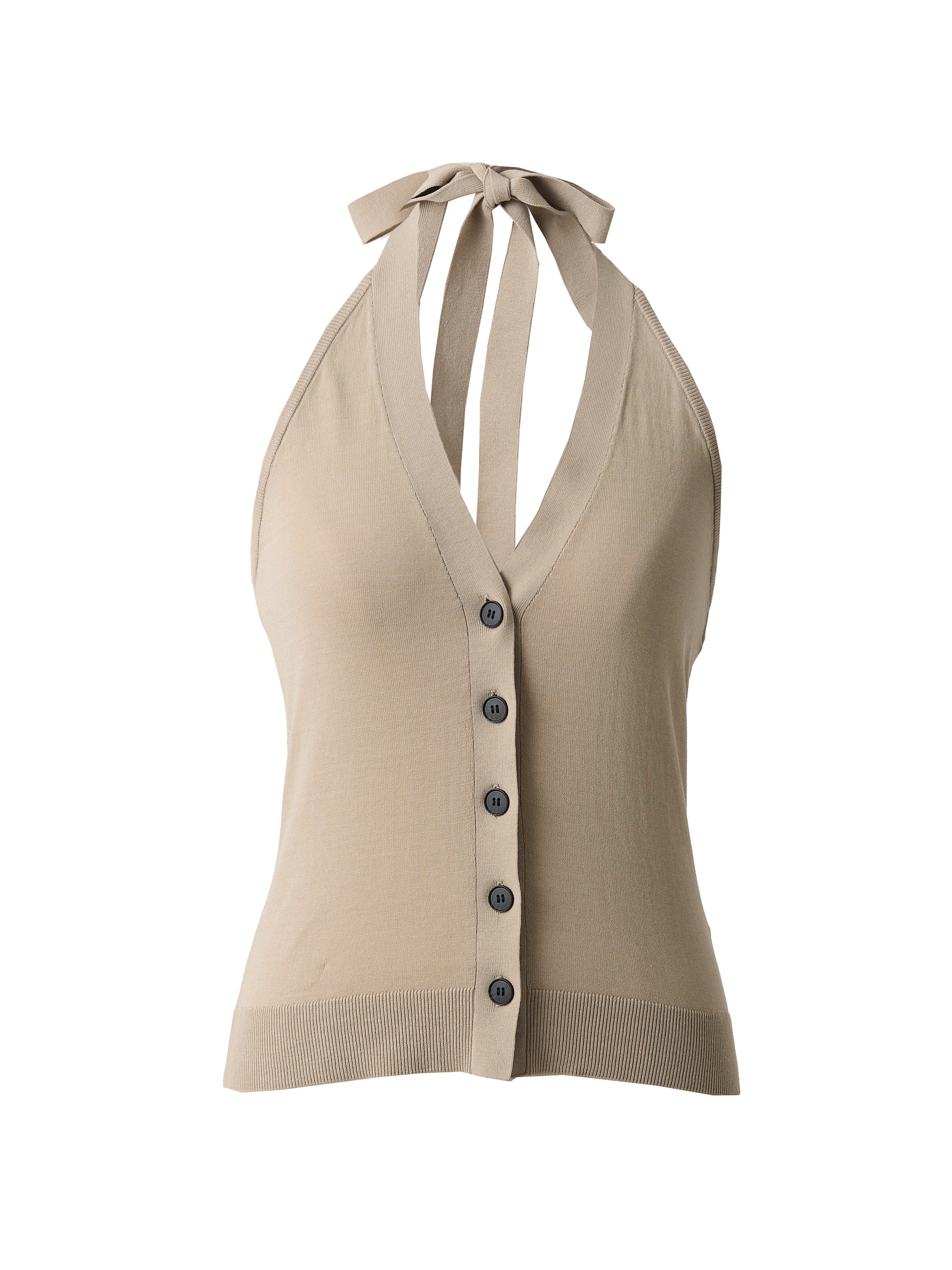 ホルターネックニットトップス Rosine