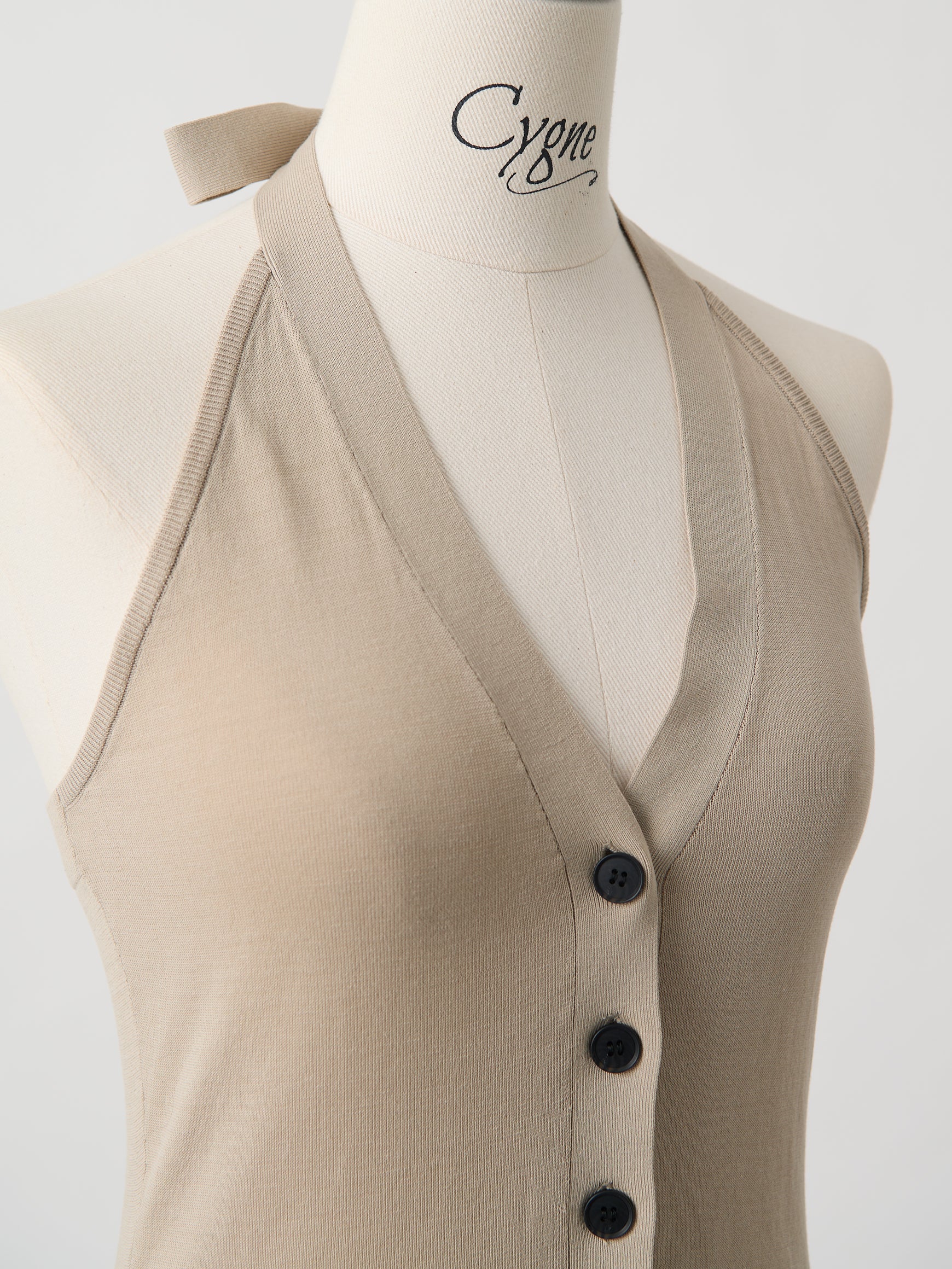 ホルターネックニットトップス Rosine