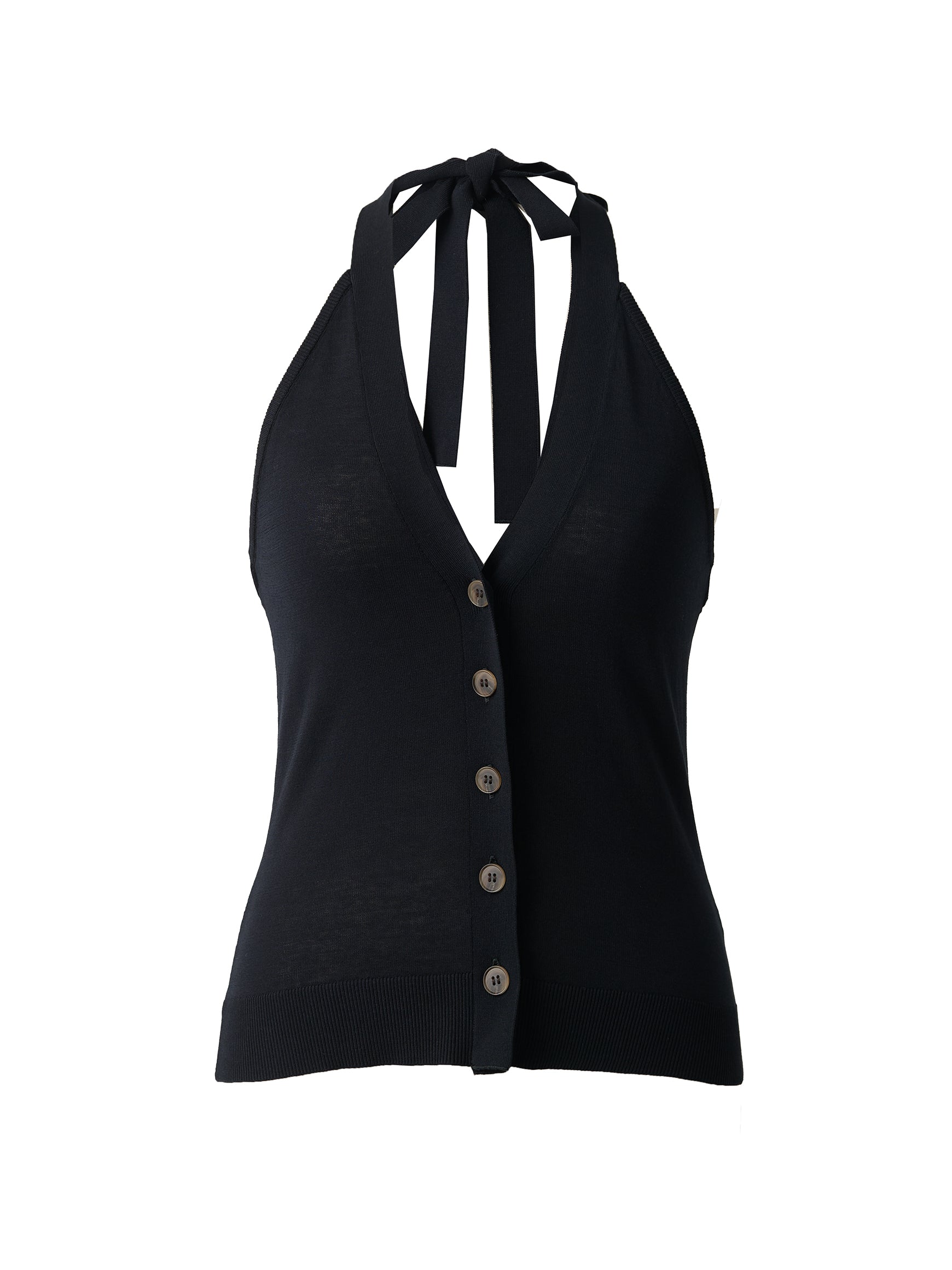 ホルターネックニットトップス Rosine