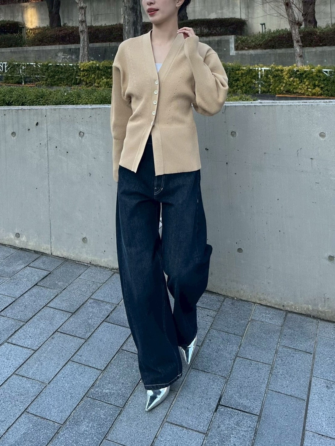 モデル身長：161㎝ / サイズ：0