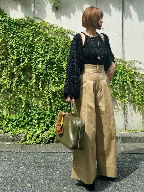 モデル身長：157.5㎝ / サイズ：0