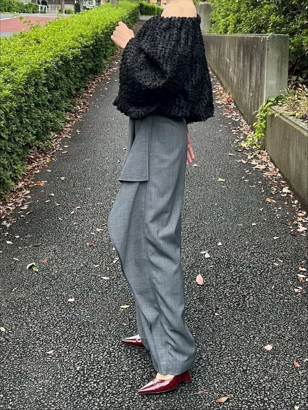 モデル身長：162㎝ / サイズ：0