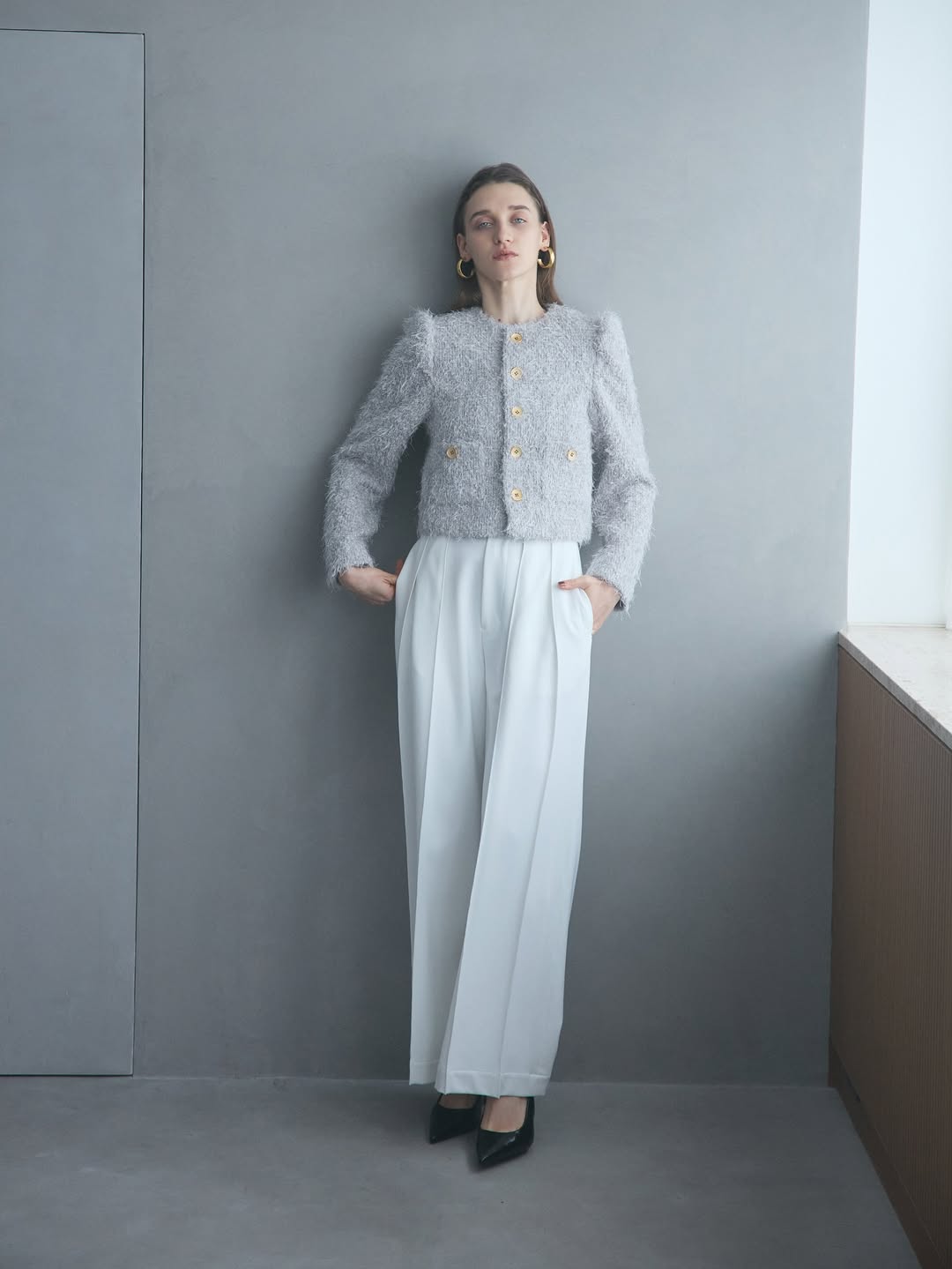 シャギーツイードジャケット Willy