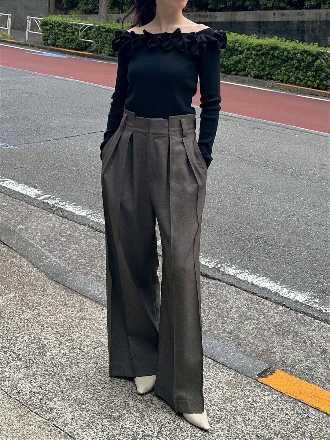 モデル身長：162㎝ / サイズ：0