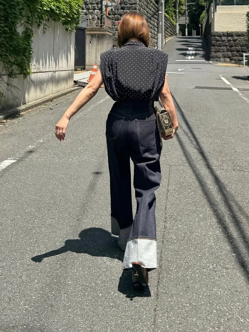 モデル身長：157.5㎝ / サイズ：0