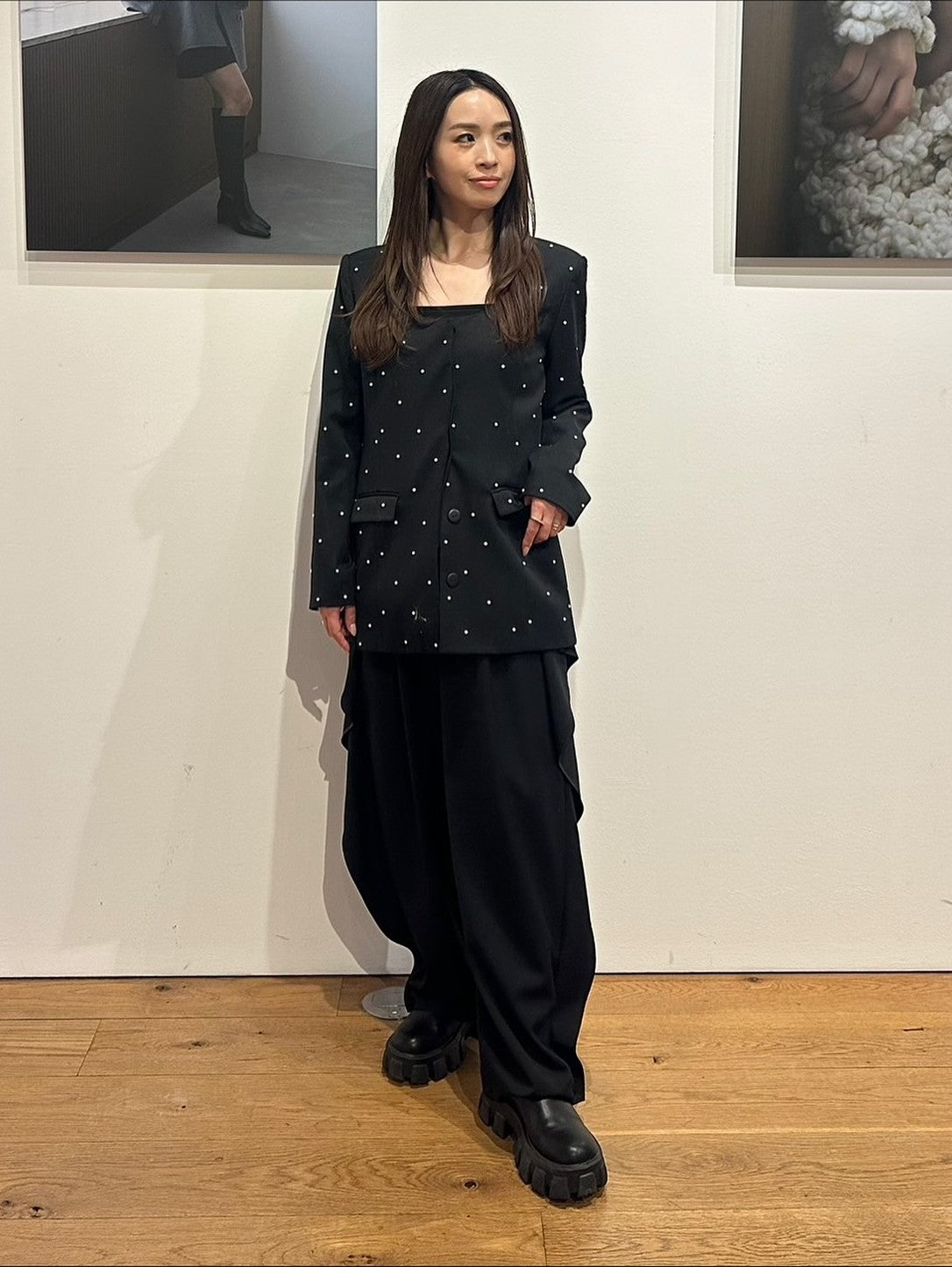 モデル身長：156㎝ / サイズ：0