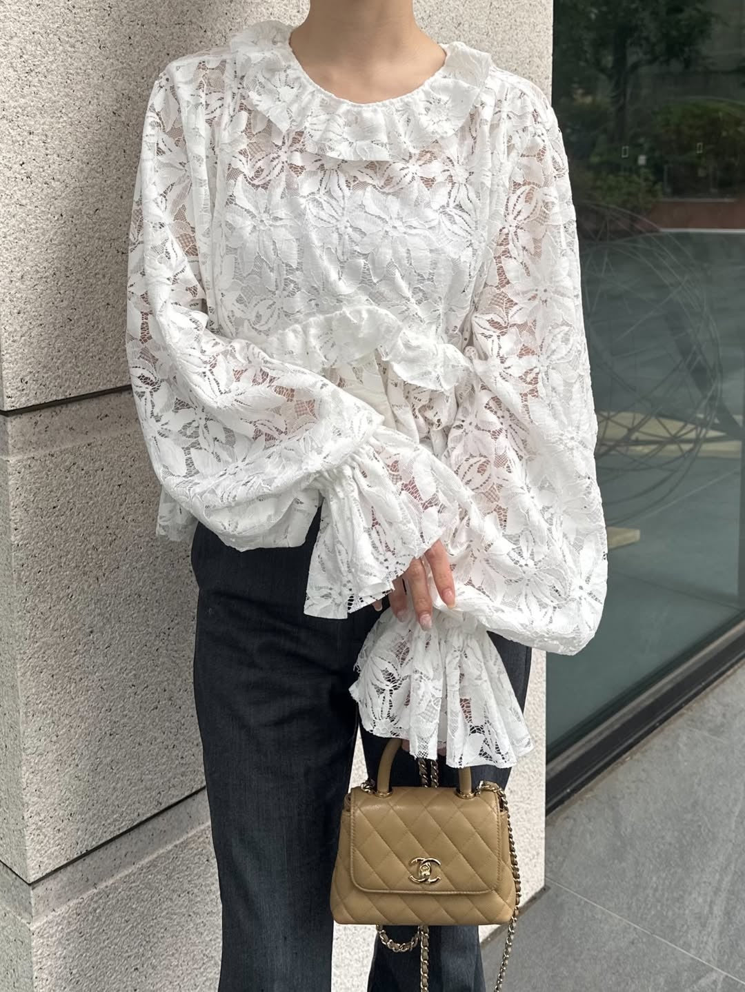 ロージーモンスター　エリザベスレースブラウス Tops - RosyMonster