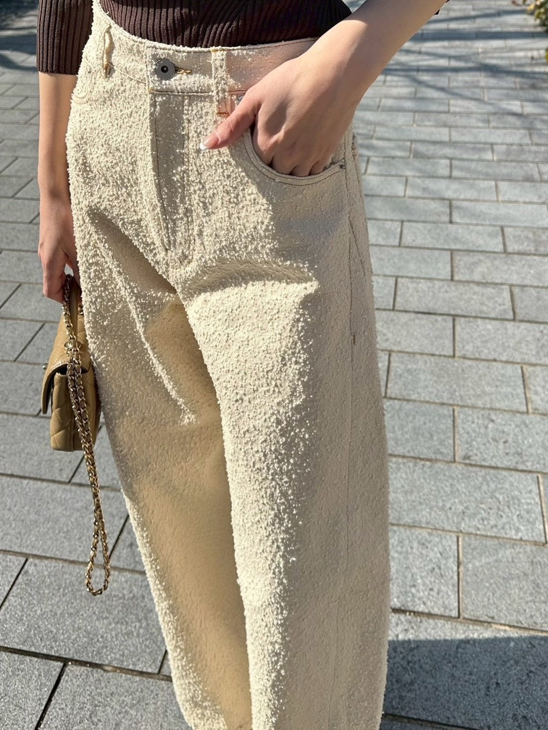 モデル身長：161㎝ / サイズ：0