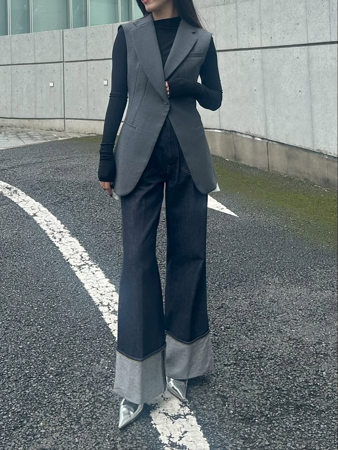 モデル身長：162㎝ / サイズ：0