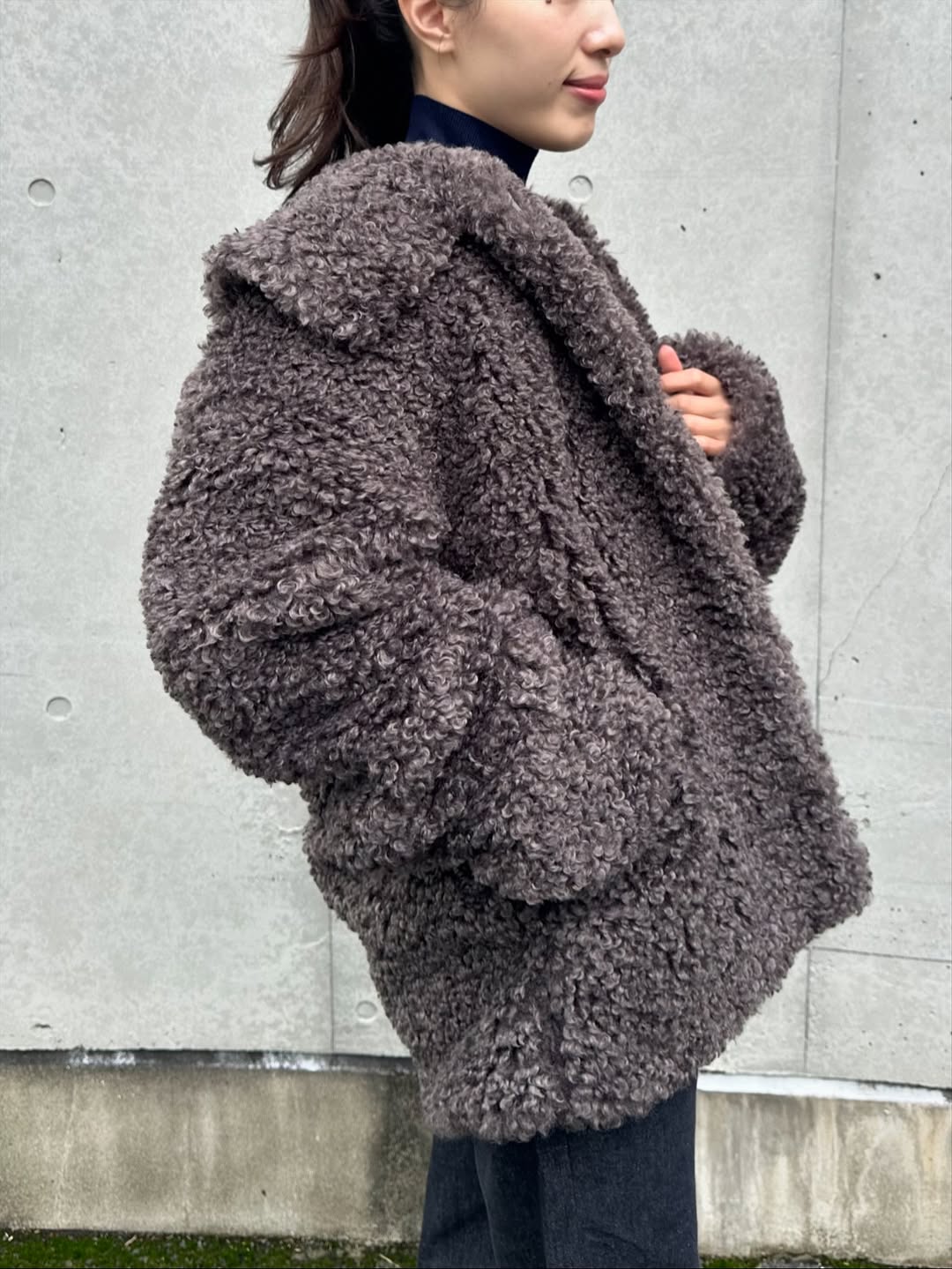 モデル身長：162㎝ / サイズ：FREE