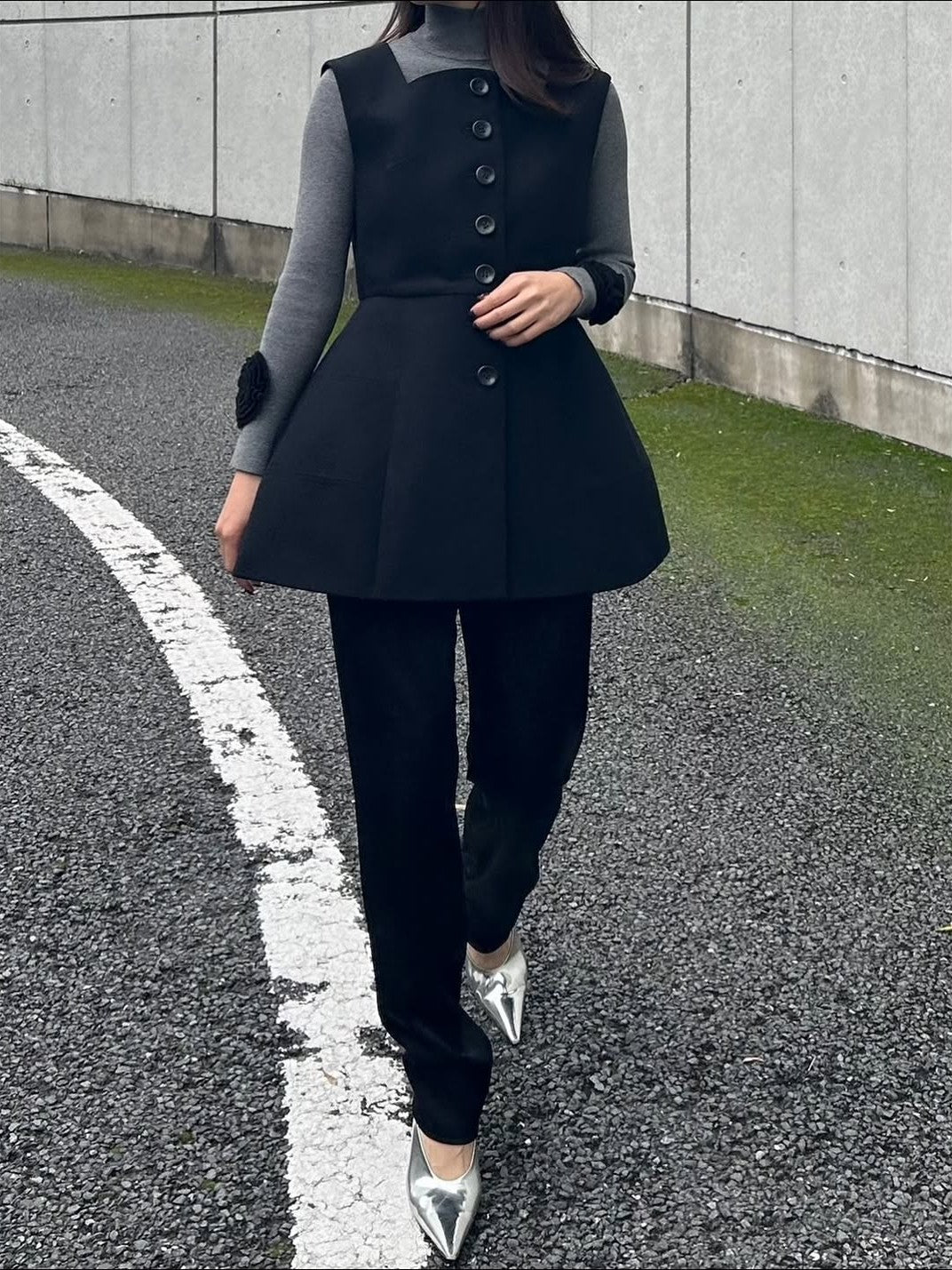 モデル身長：162㎝ / サイズ：0