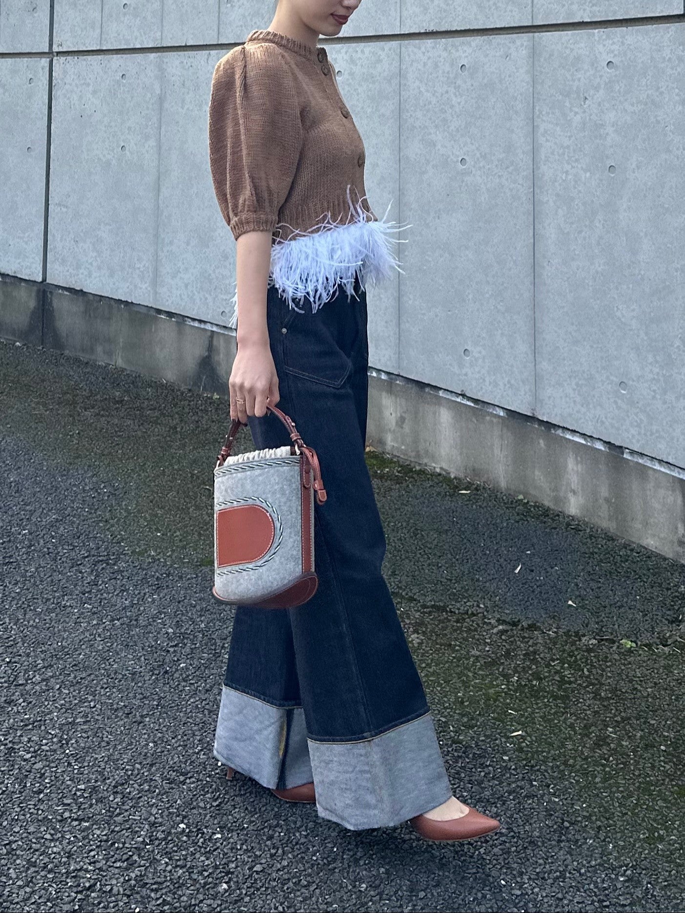 モデル身長：162㎝ / サイズ：0