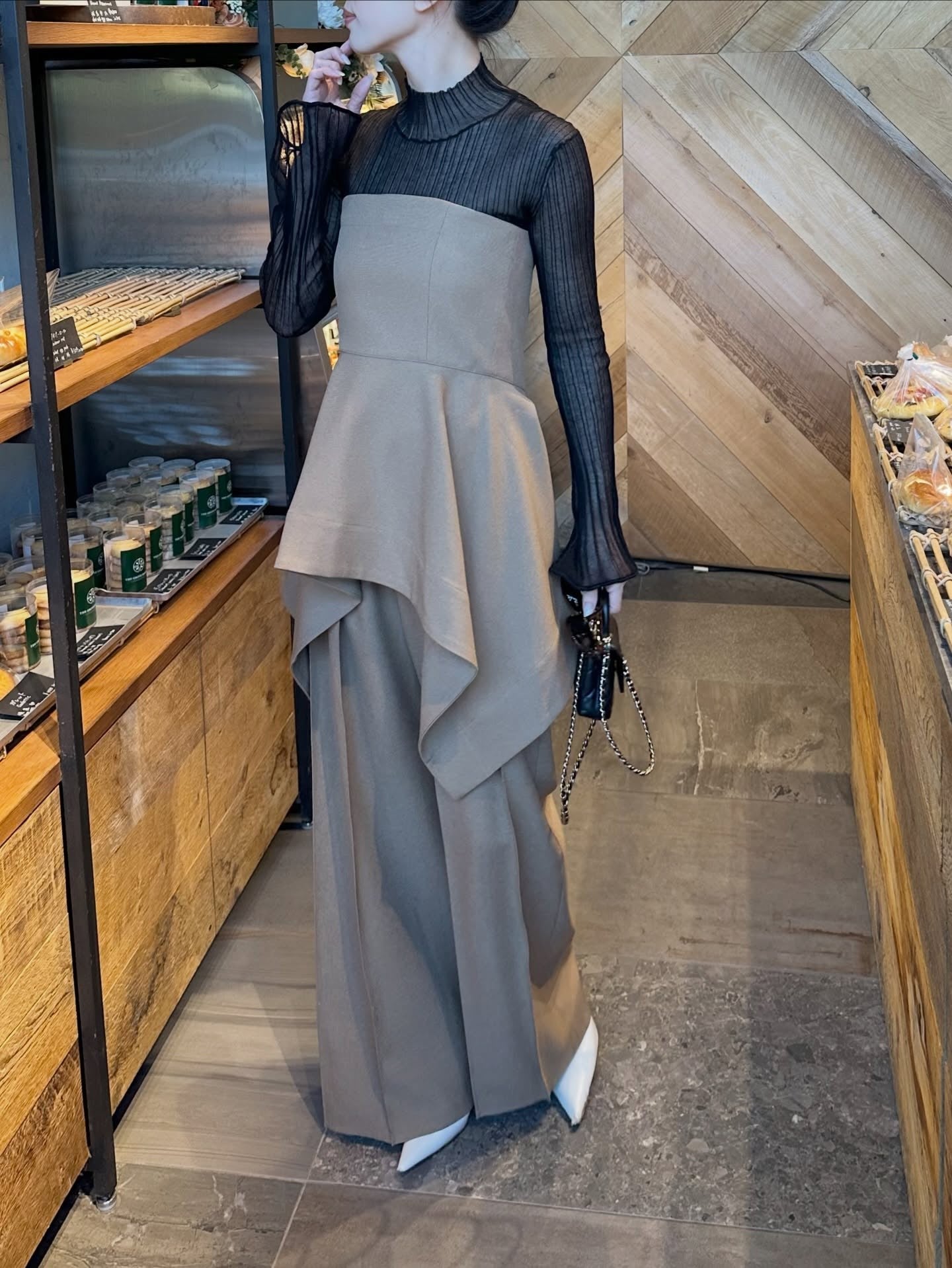 モデル身長：161㎝ / サイズ：0