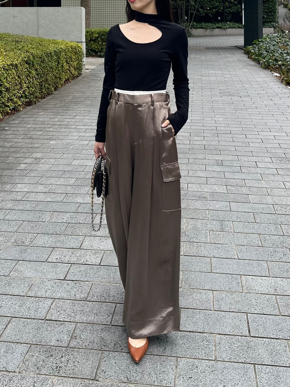 ボクサーレイヤードサテンパンツ Sandy｜Cygne(シーニュ) 公式サイト