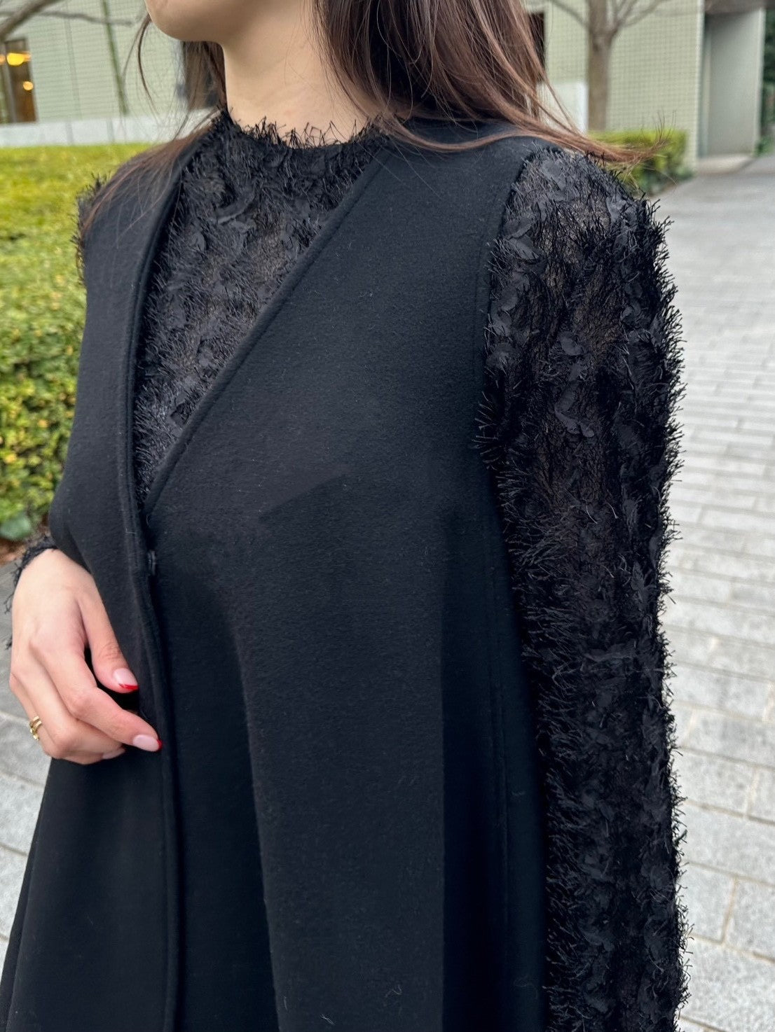 モデル身長：161㎝ / サイズ：0