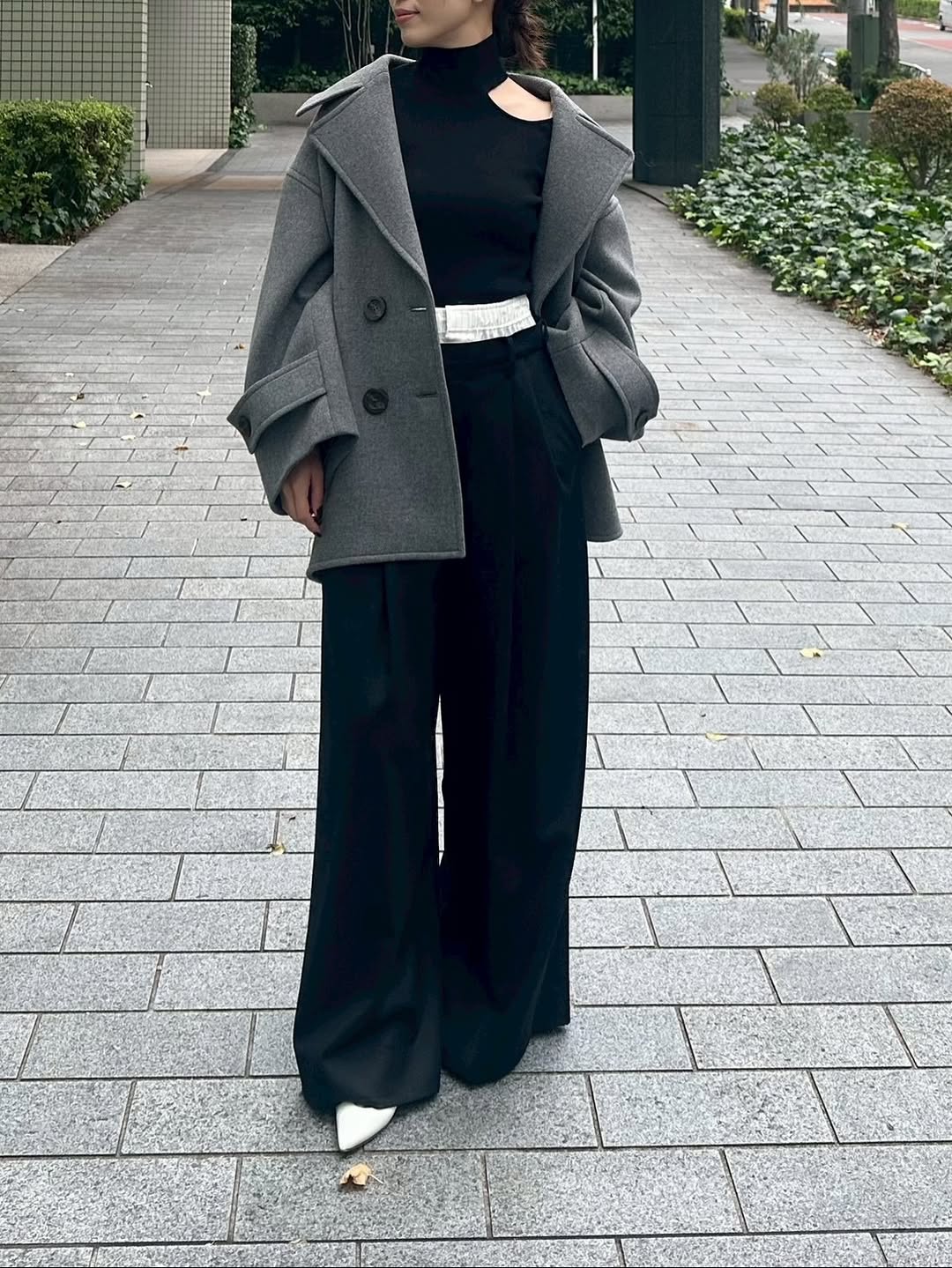 モデル身長：162㎝ / サイズ：FREE