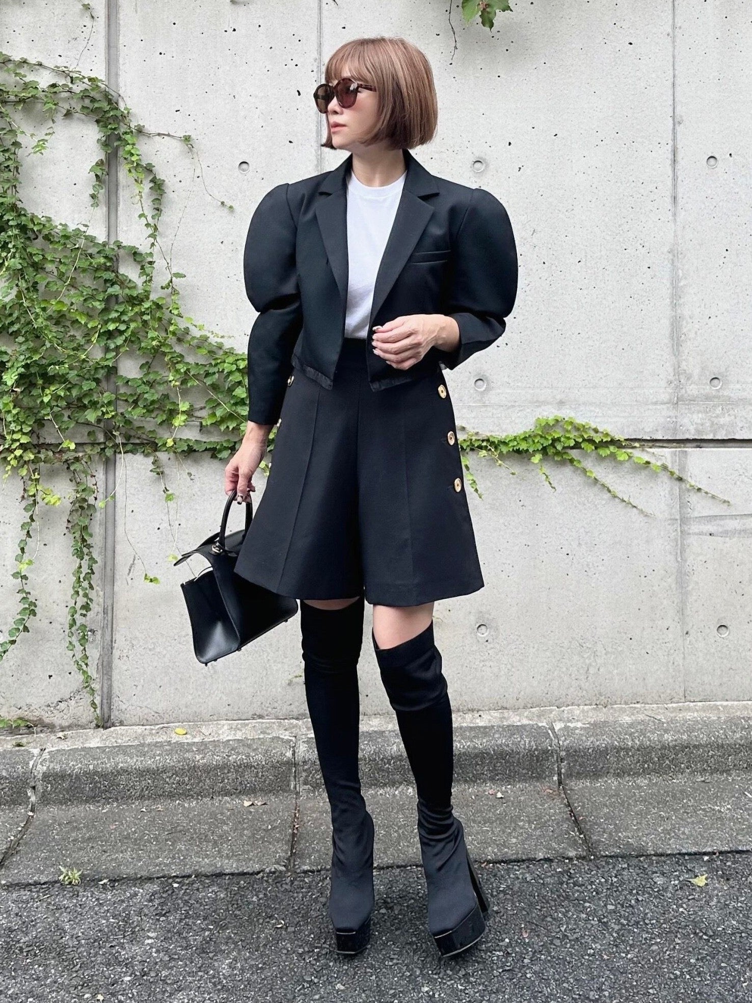 モデル身長：157.5㎝ / サイズ：0