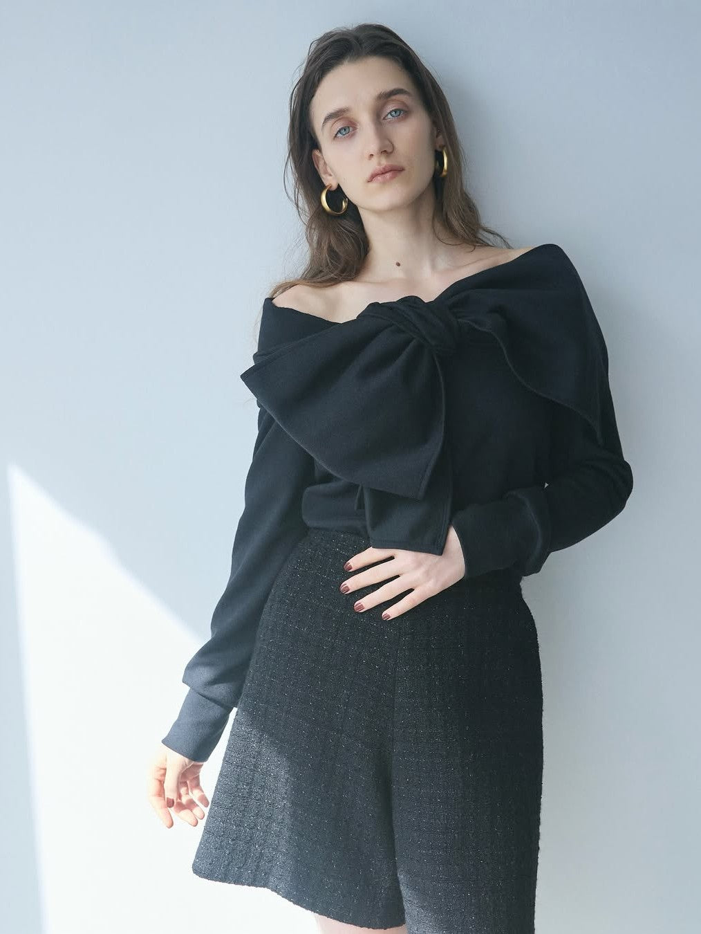 ブークレリボンオフショルトップス Roch｜Cygne(シーニュ) 公式サイト