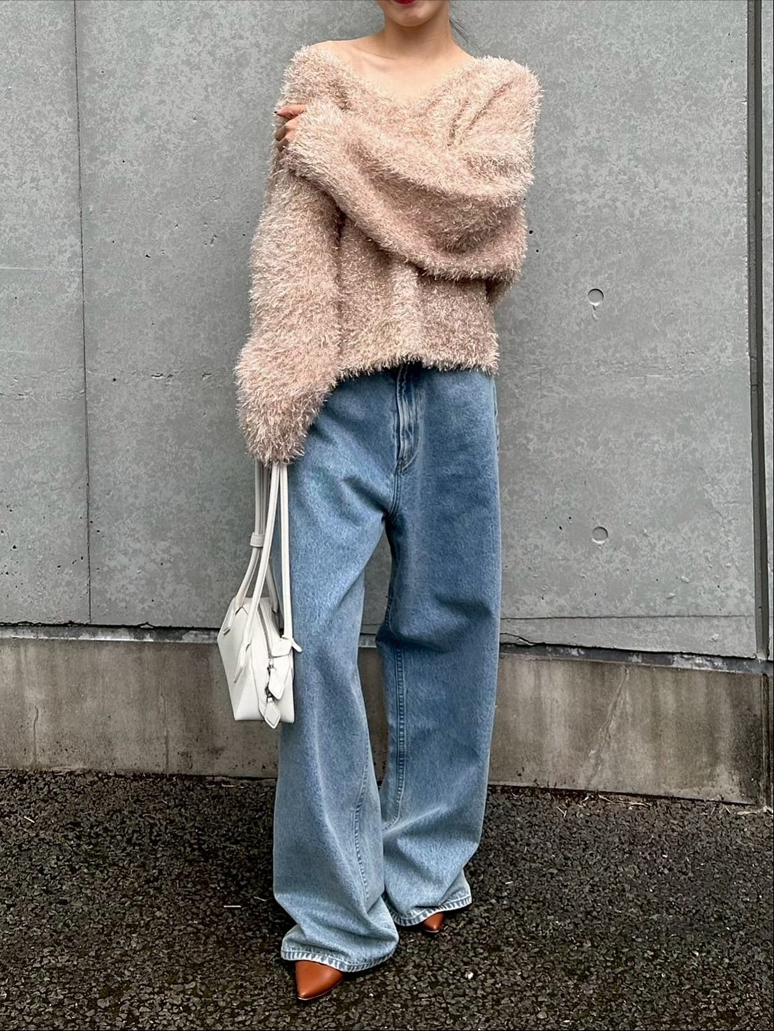 モデル身長：162㎝ / サイズ：FREE