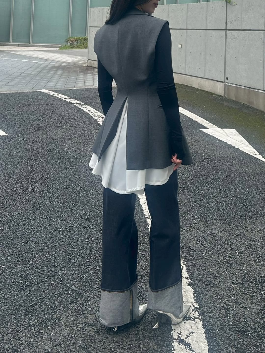 モデル身長：162㎝ / サイズ：0