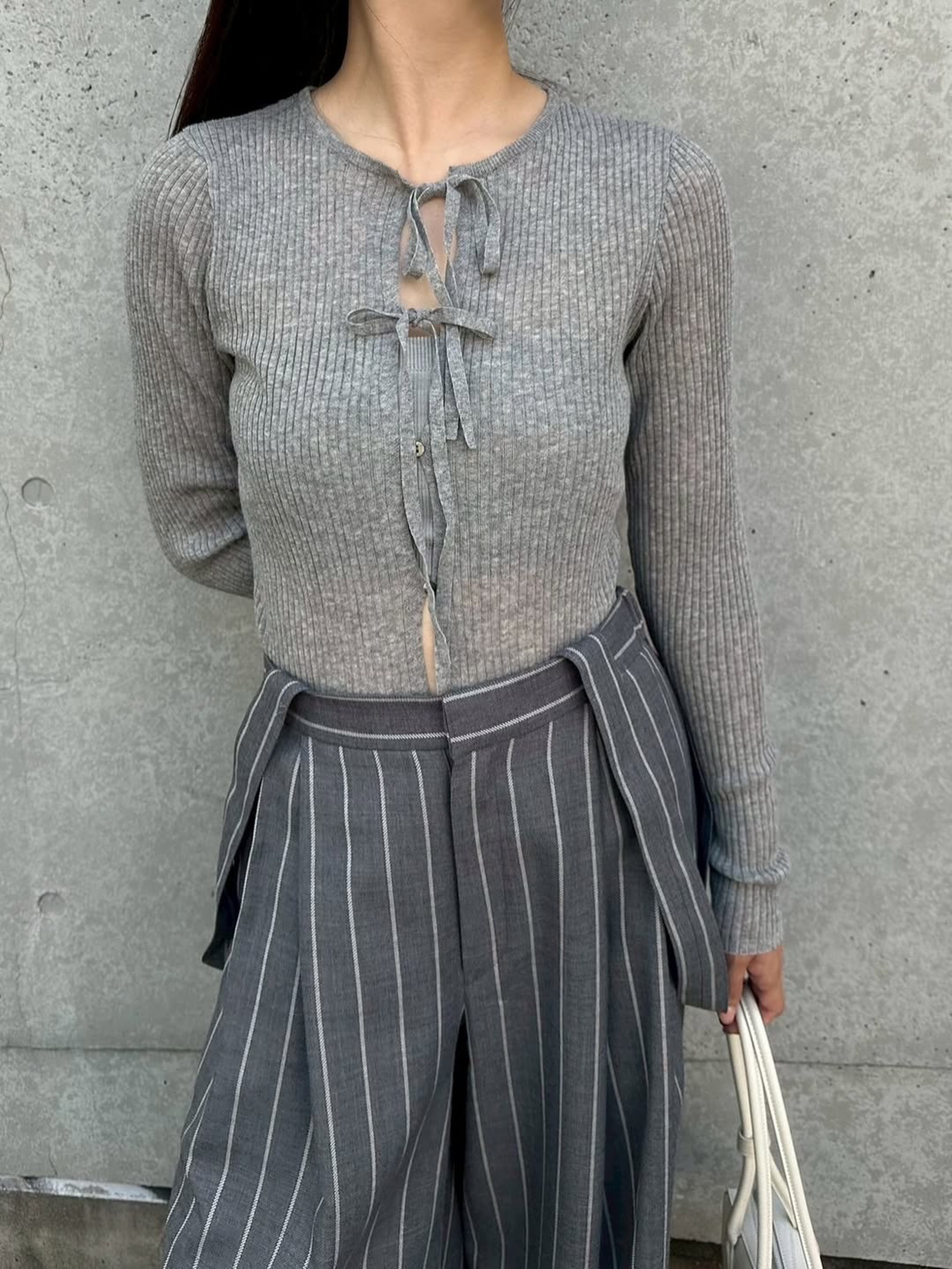 前開きリボンニット Moran｜Cygne(シーニュ) 公式サイト